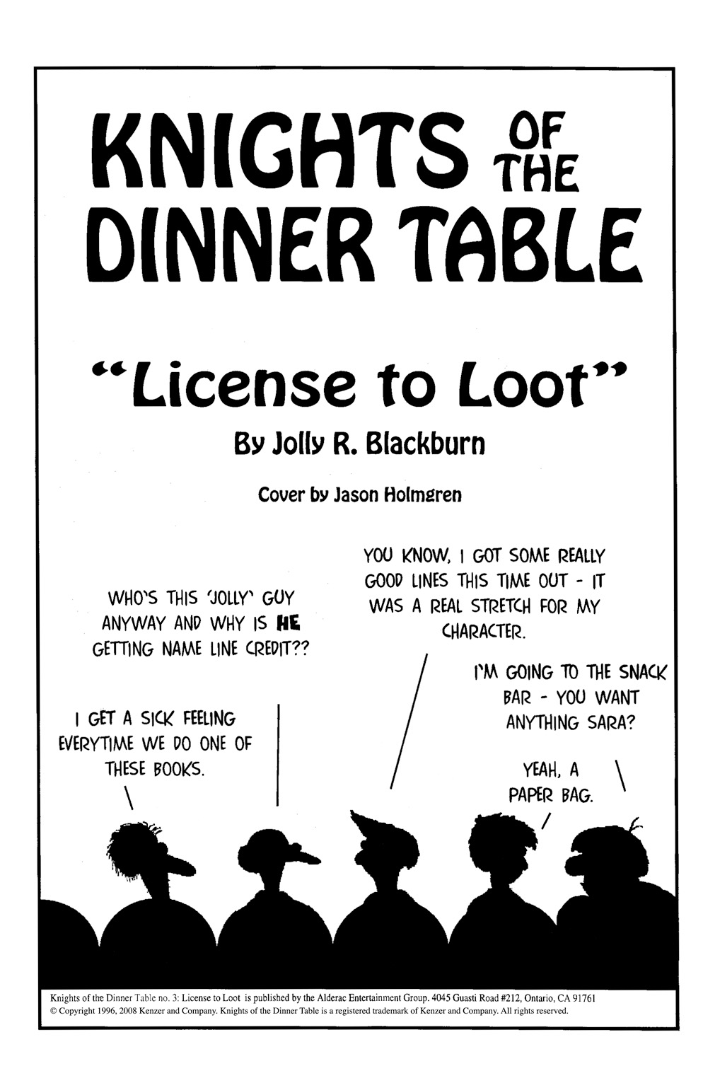 Read online Knights of the Dinner Table comic -  Issue #3 - 3