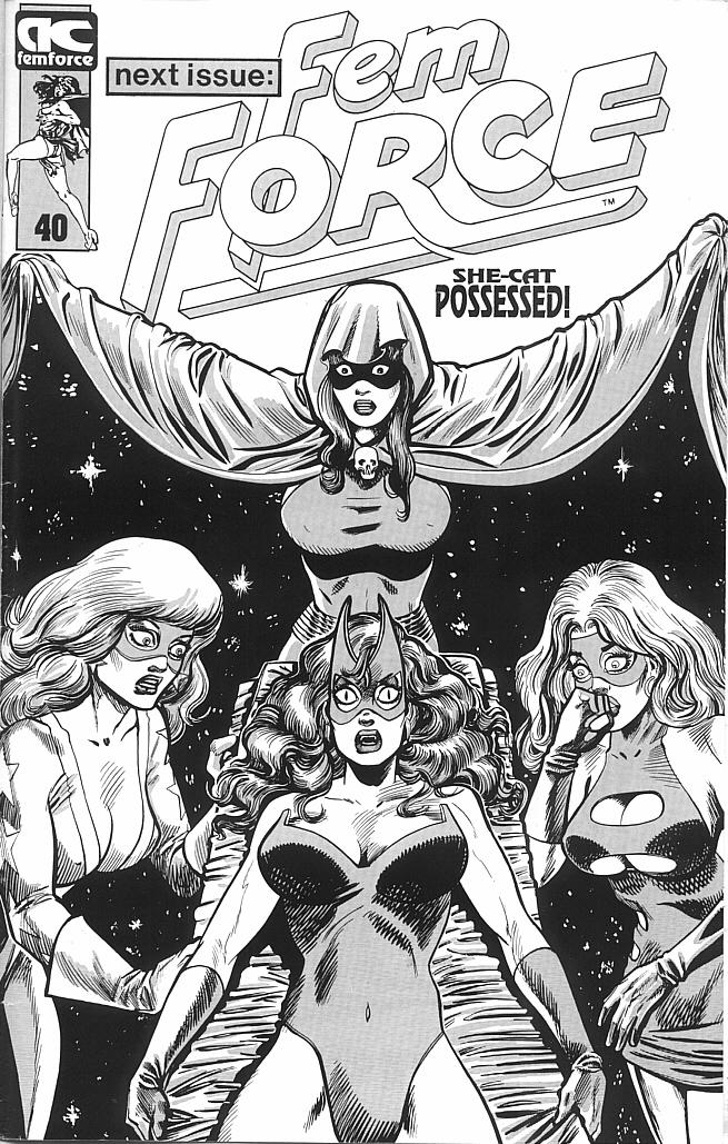 Read online Femforce comic -  Issue #39 - 45