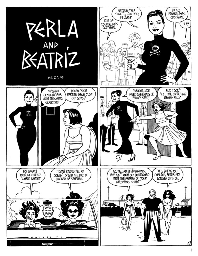 Read online Love and Rockets (1982) comic -  Issue #42 - 3
