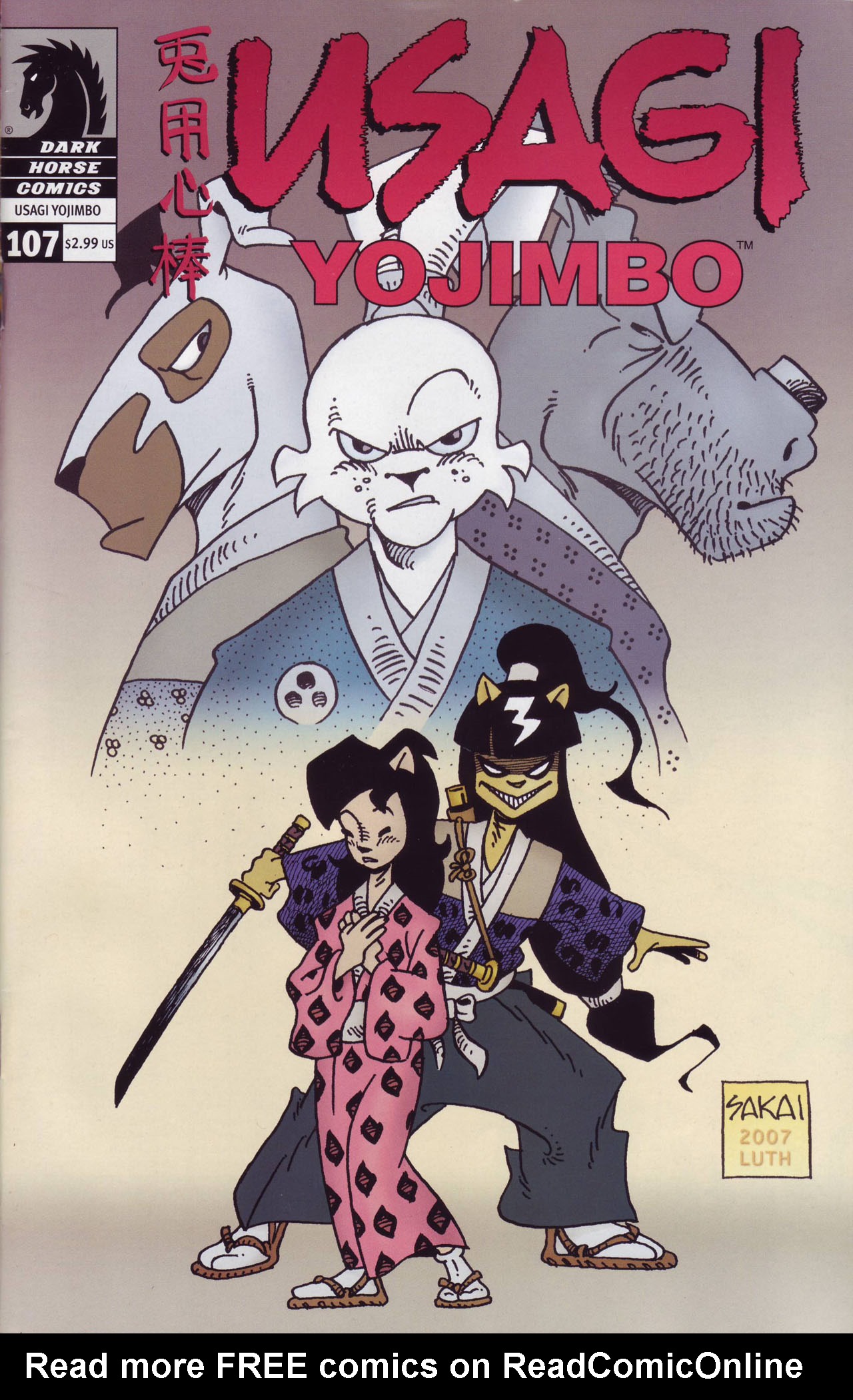 Read online Usagi Yojimbo (1996) comic -  Issue #107 - 2