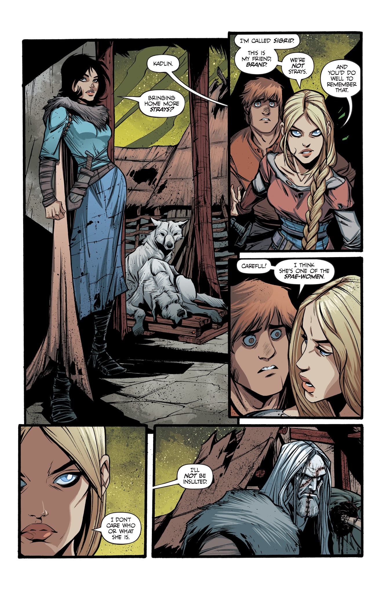 Read online Brides of Helheim comic -  Issue #1 - 10