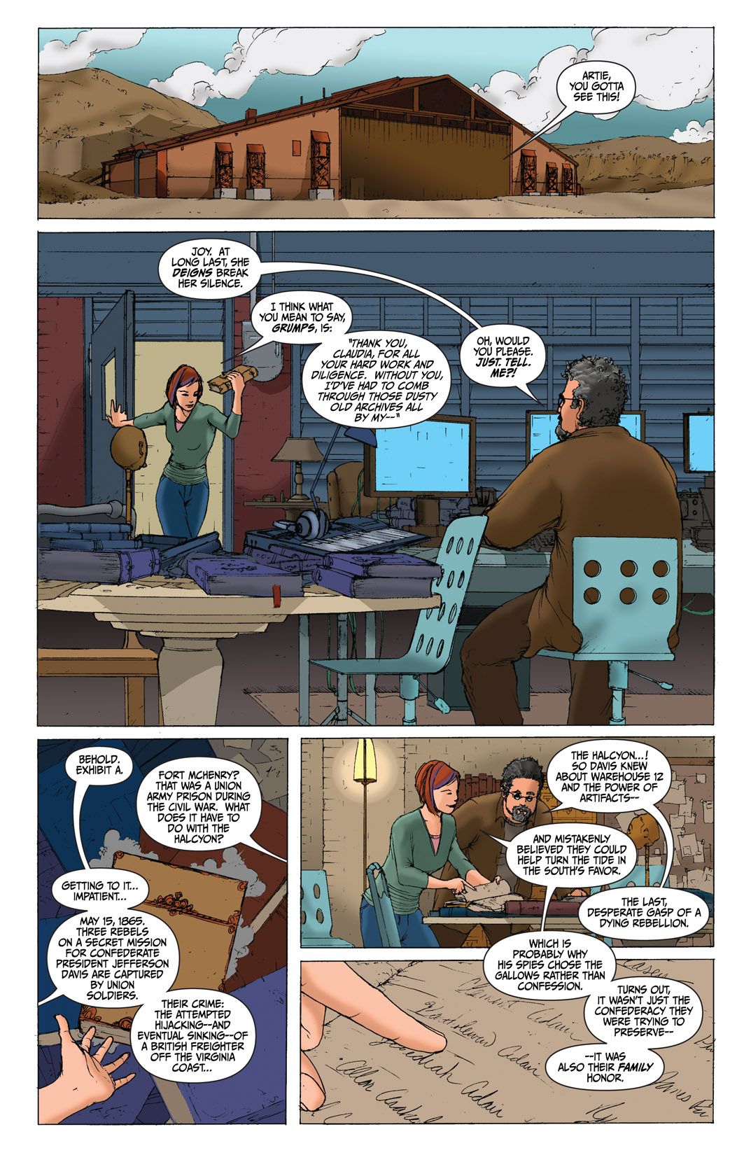Read online Warehouse 13 comic -  Issue # _TPB - 86