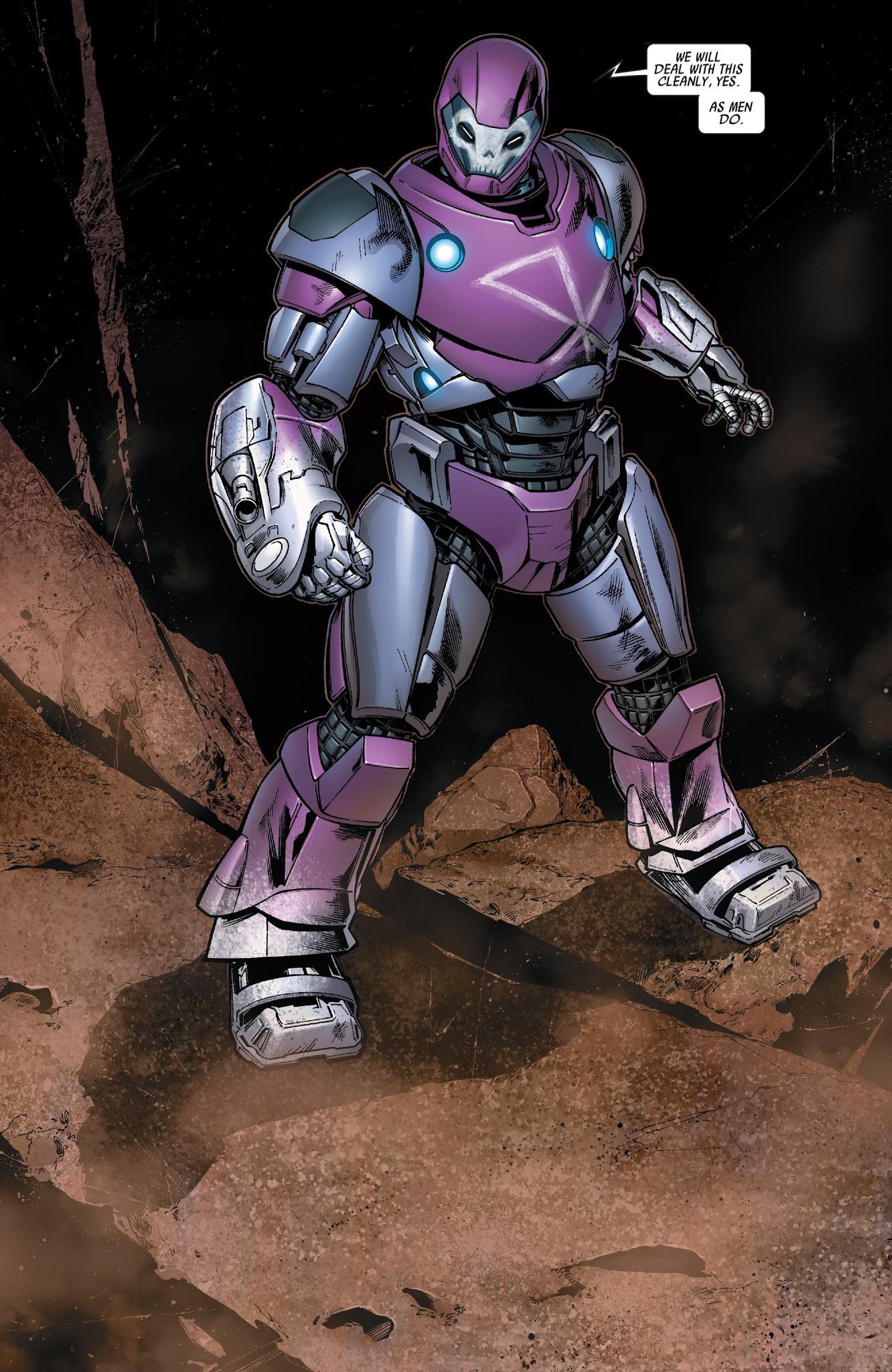 Read online Ultimate Armor Wars comic -  Issue #2 - 21