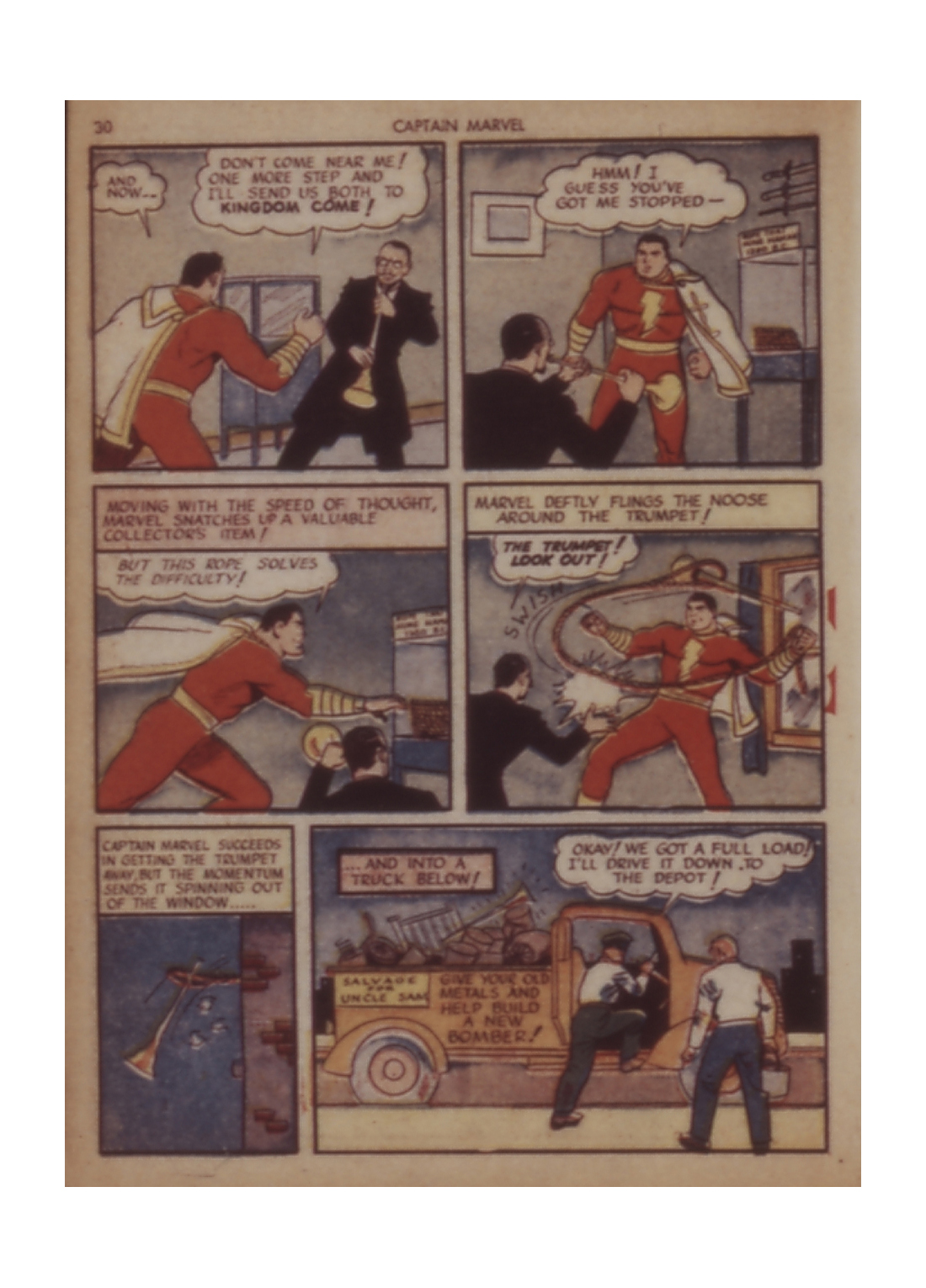 Read online Captain Marvel Adventures comic -  Issue #16 - 30