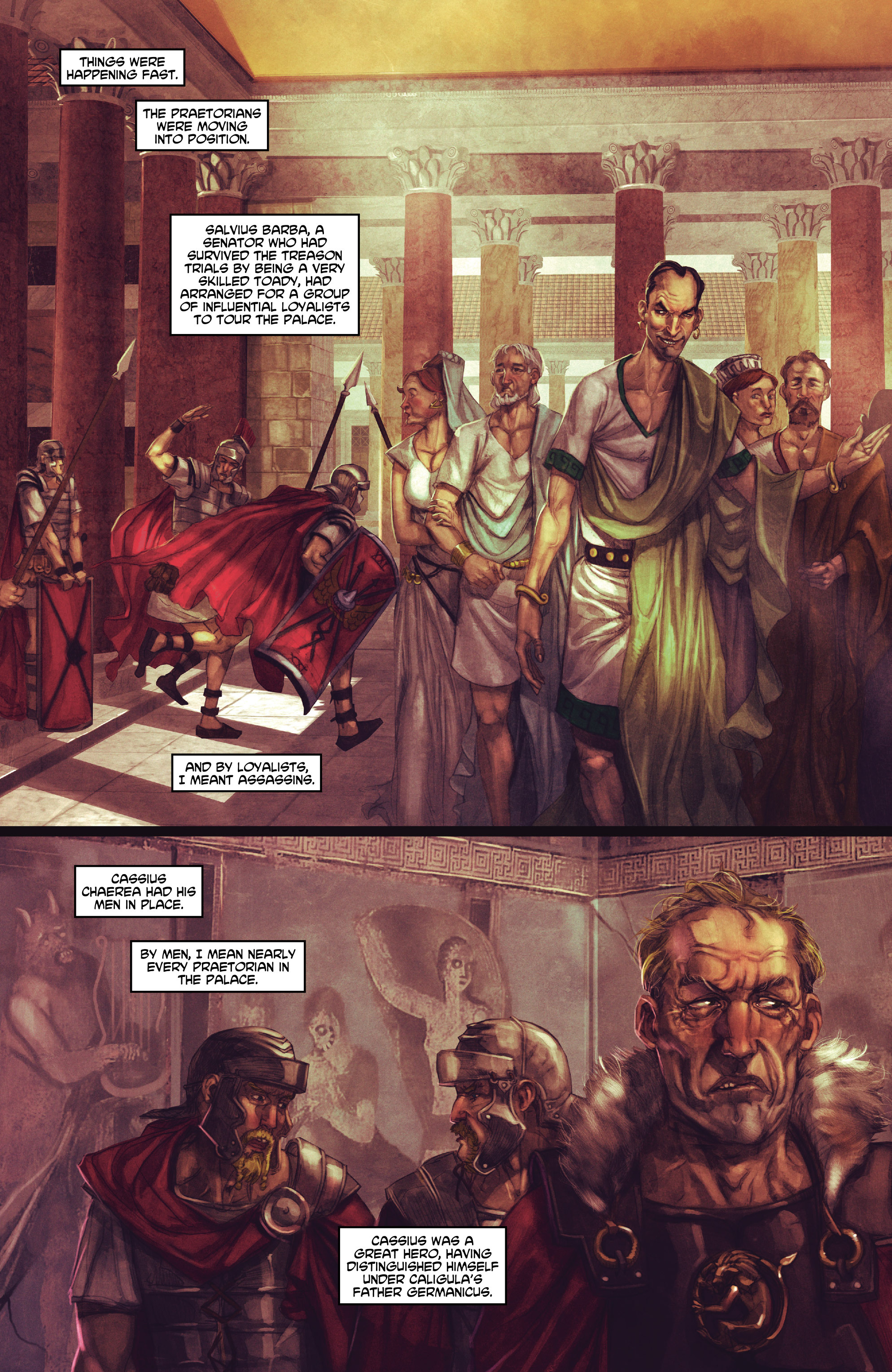 Read online Caligula comic -  Issue #6 - 5