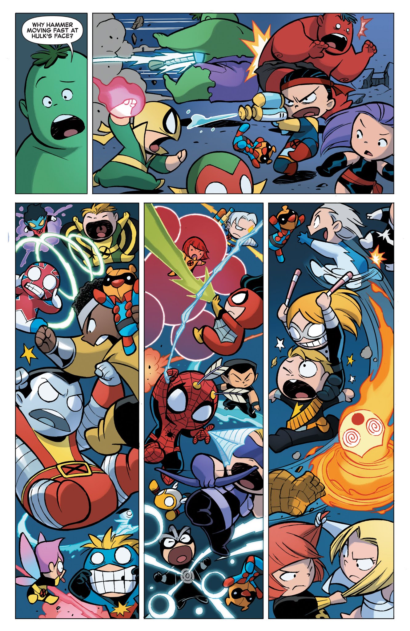 Read online Young Marvel: Little X-Men, Little Avengers, Big Trouble comic -  Issue # TPB - 19