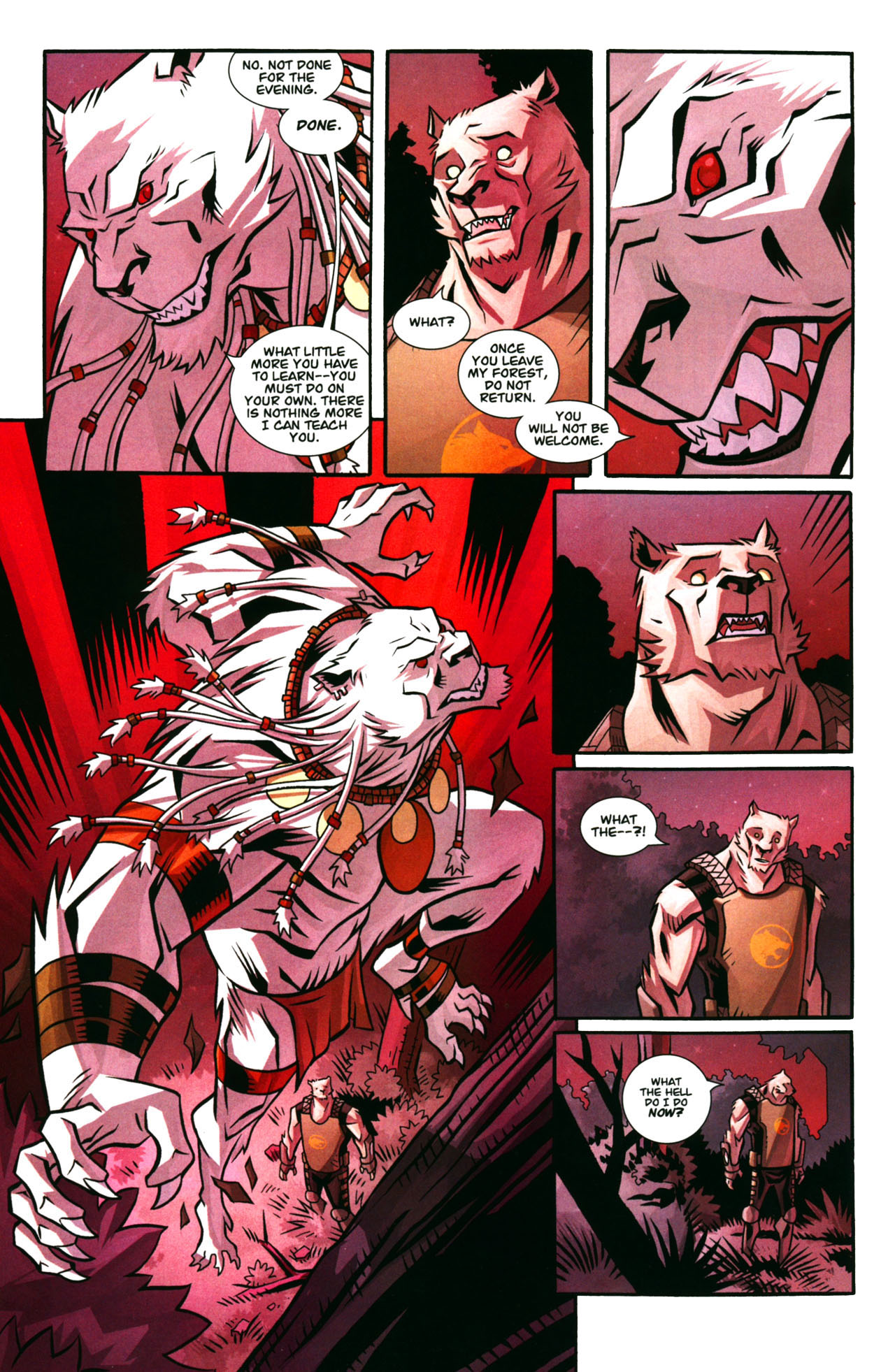 Read online The Astounding Wolf-Man comic -  Issue #12 - 6