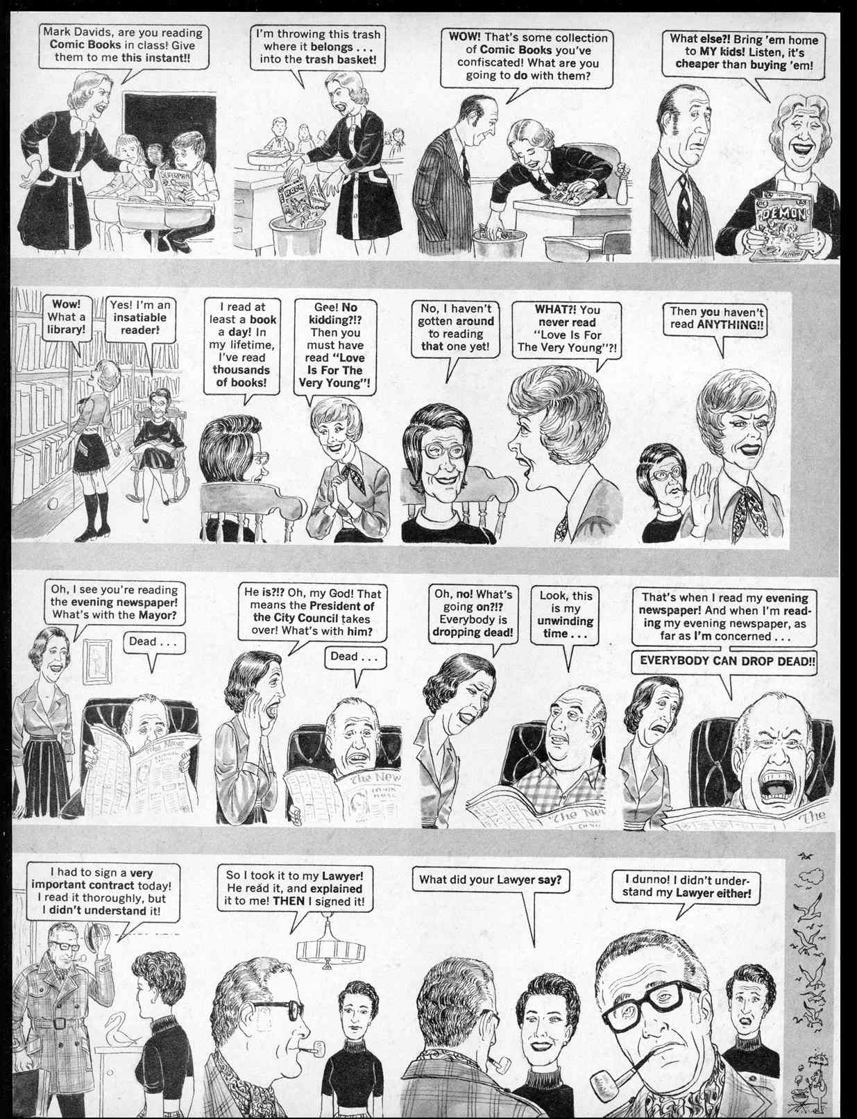 Read online MAD comic -  Issue #158 - 24