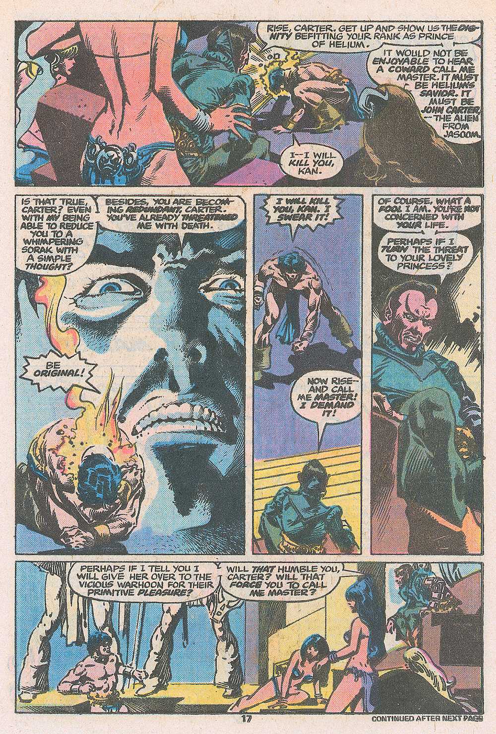 Read online John Carter Warlord of Mars comic -  Issue #3 - 19