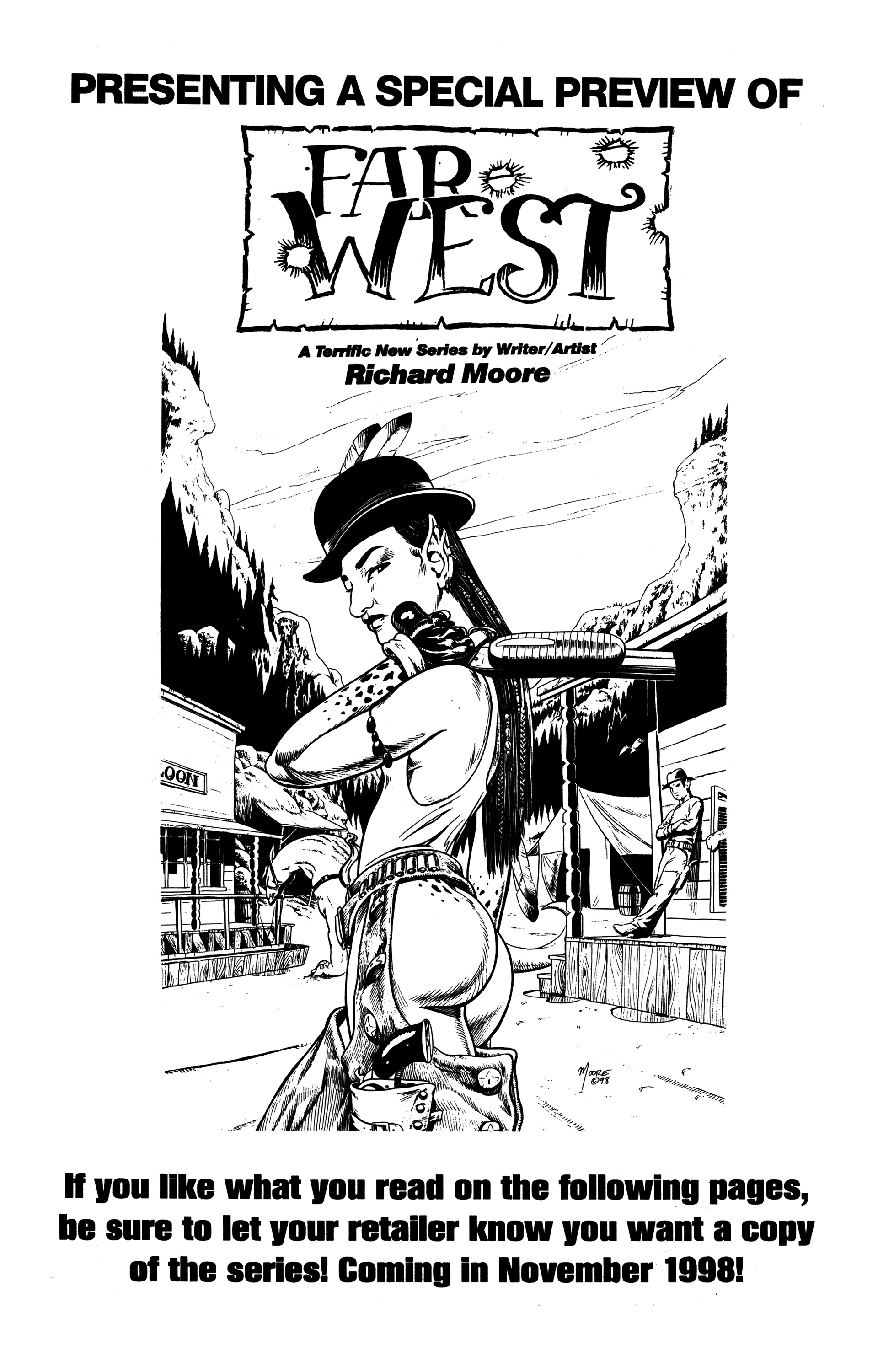 Read online Warrior Nun: Black & White comic -  Issue #13 - 25