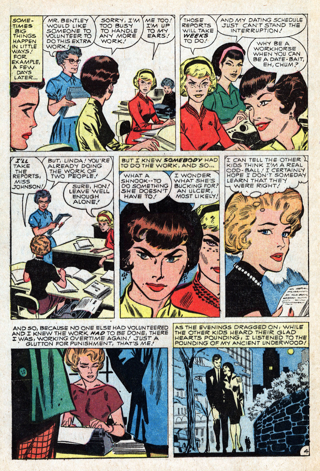 Read online Love Romances comic -  Issue #103 - 16