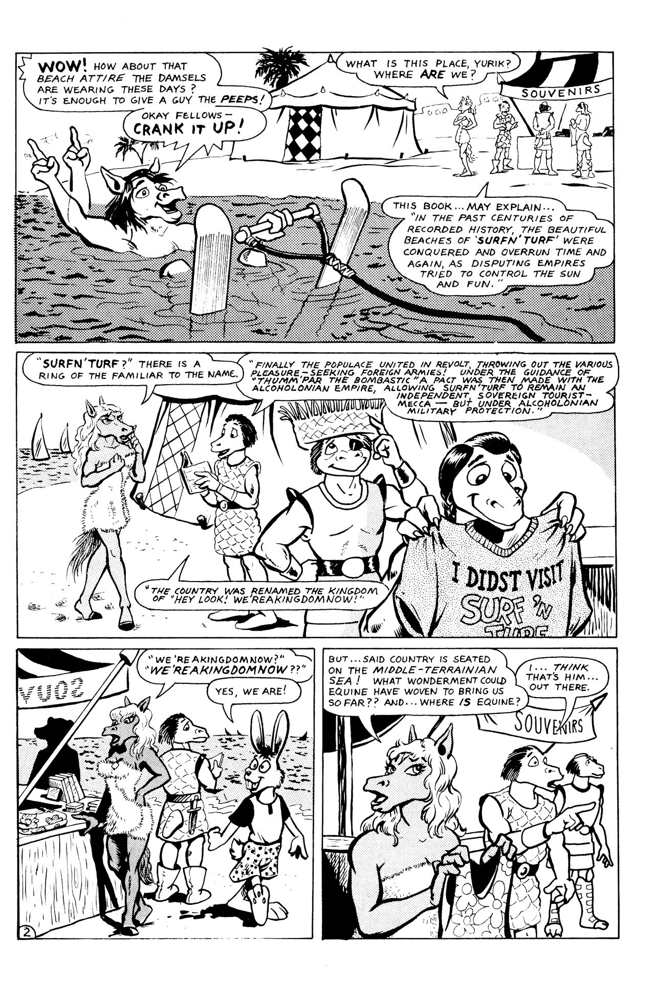 Read online Equine, The Uncivilized comic -  Issue #6 - 4