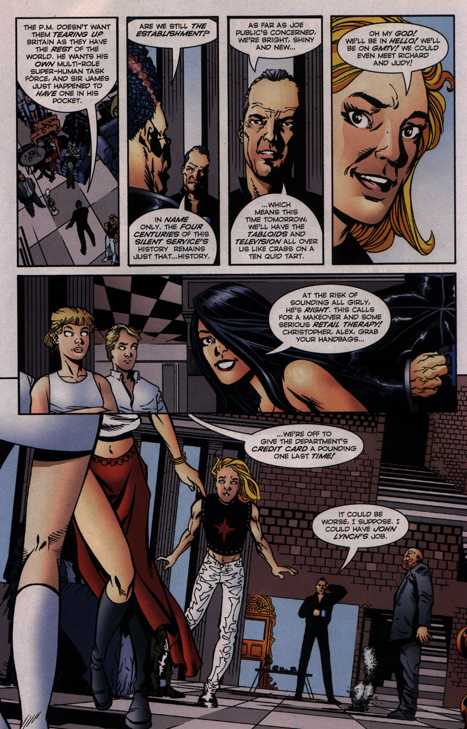 Read online The Establishment comic -  Issue #5 - 16