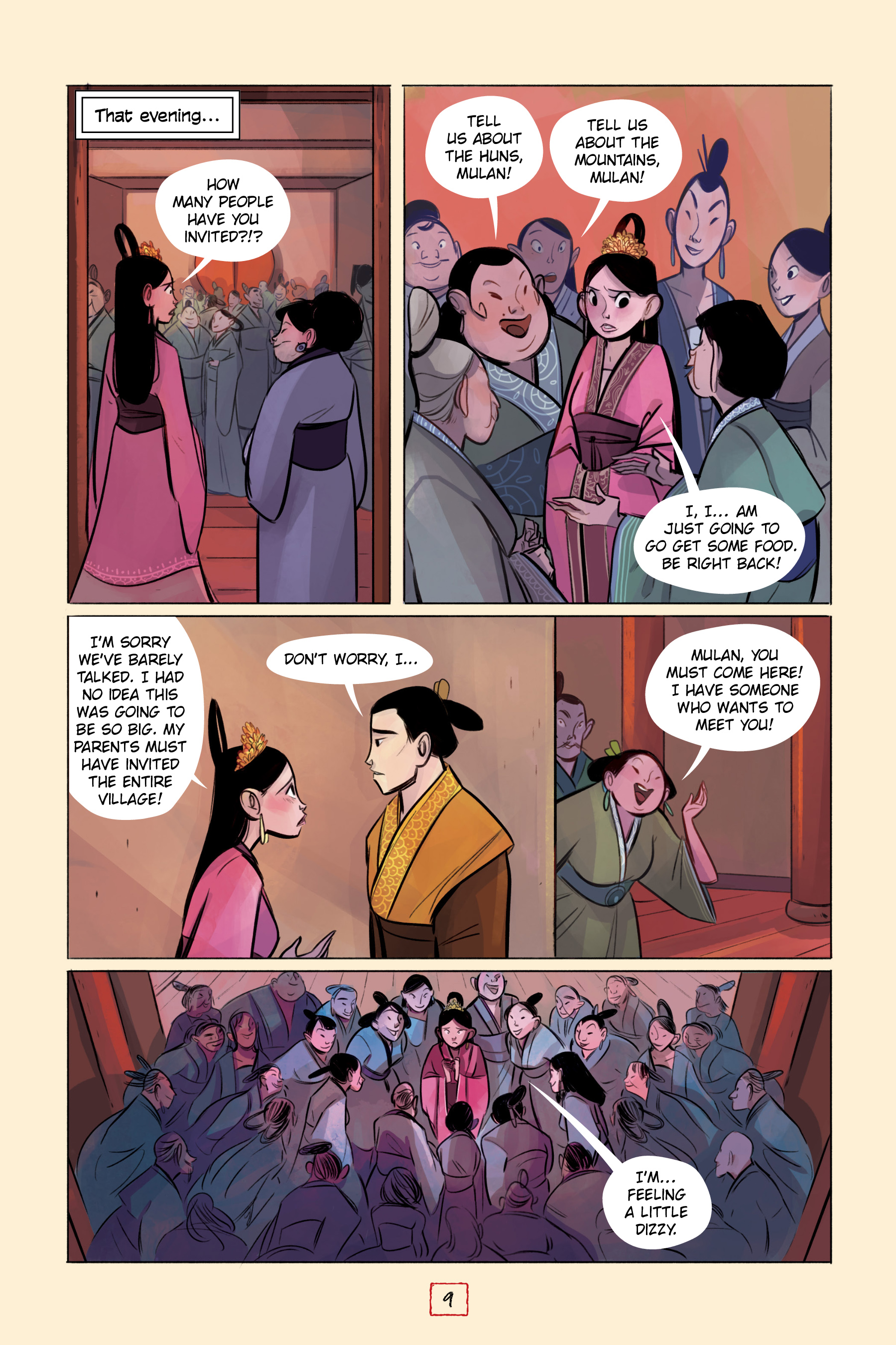Read online Disney Mulan's Adventure Journal: The Palace of Secrets comic -  Issue # TPB - 11