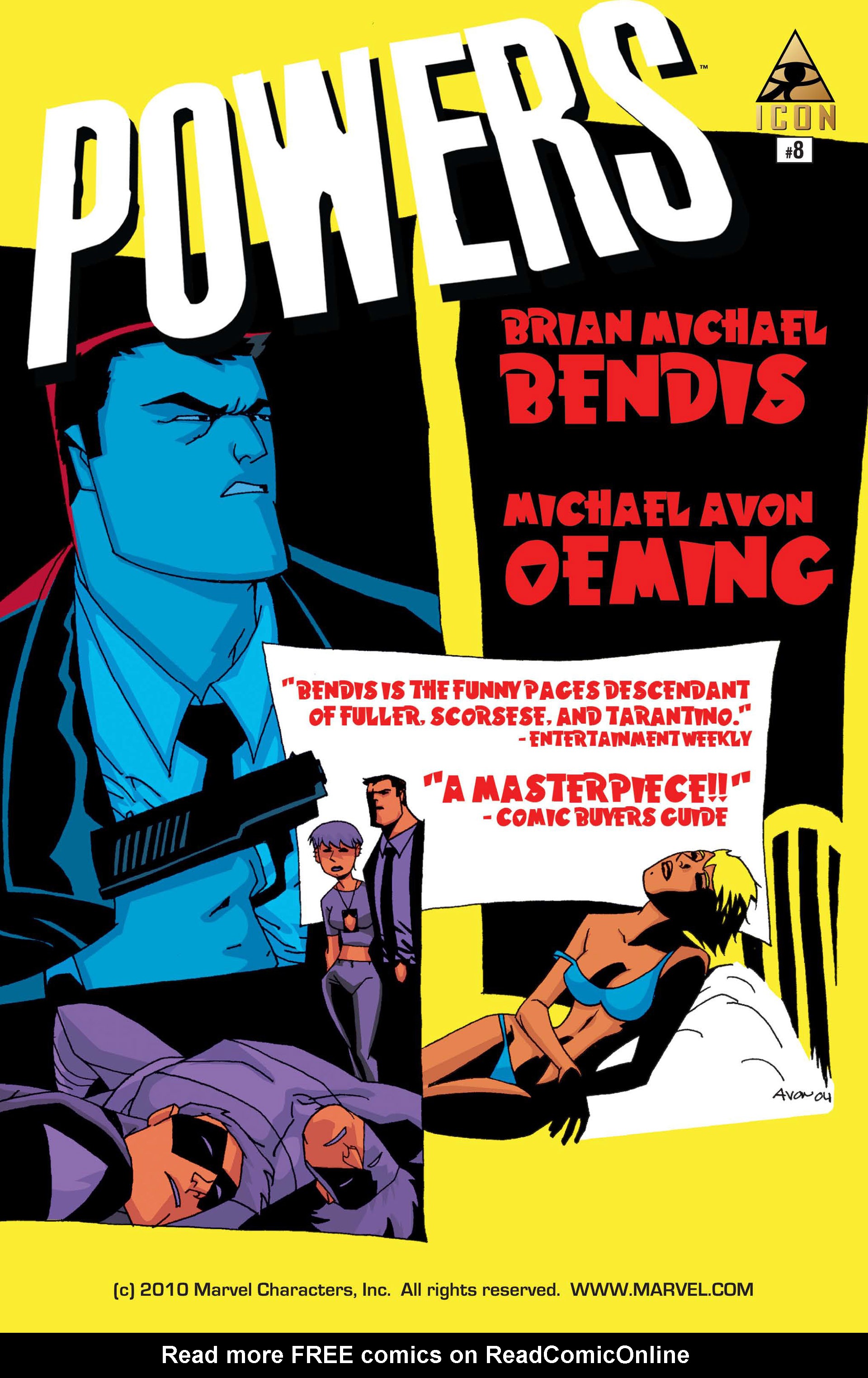 Read online Powers (2004) comic -  Issue #8 - 1