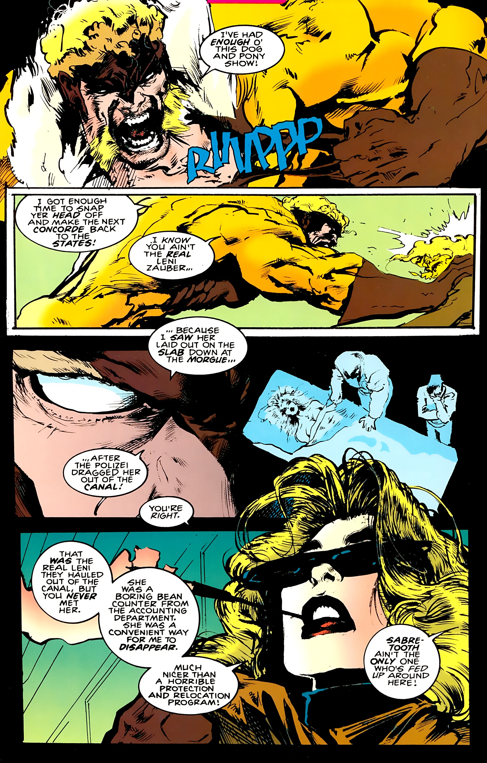 Read online Sabretooth comic -  Issue #3 - 13