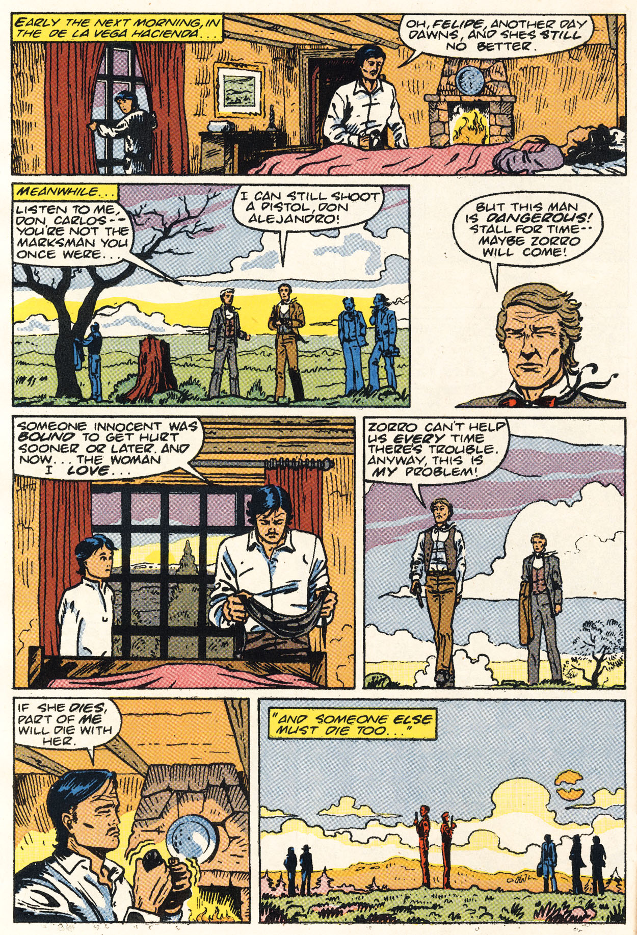 Read online Zorro (1990) comic -  Issue #10 - 12