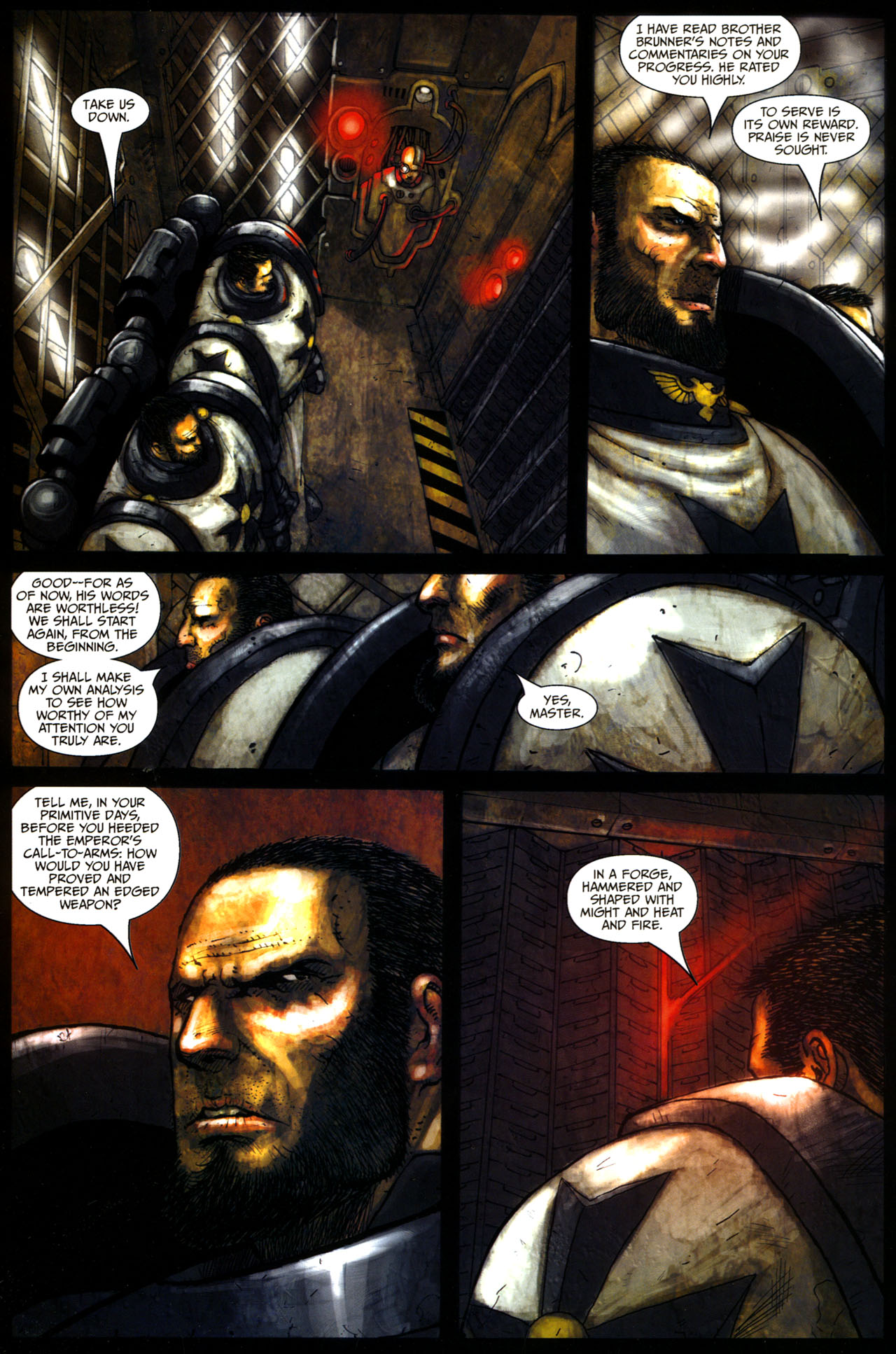 Read online Warhammer 40,000: Damnation Crusade comic -  Issue #4 - 14