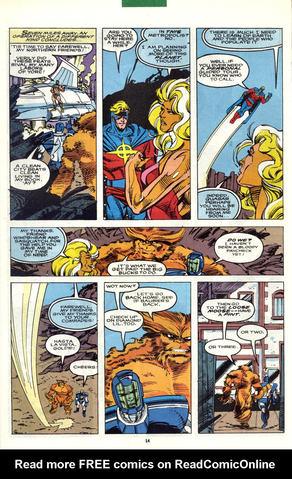 Read online Alpha Flight (1983) comic -  Issue #101 - 12