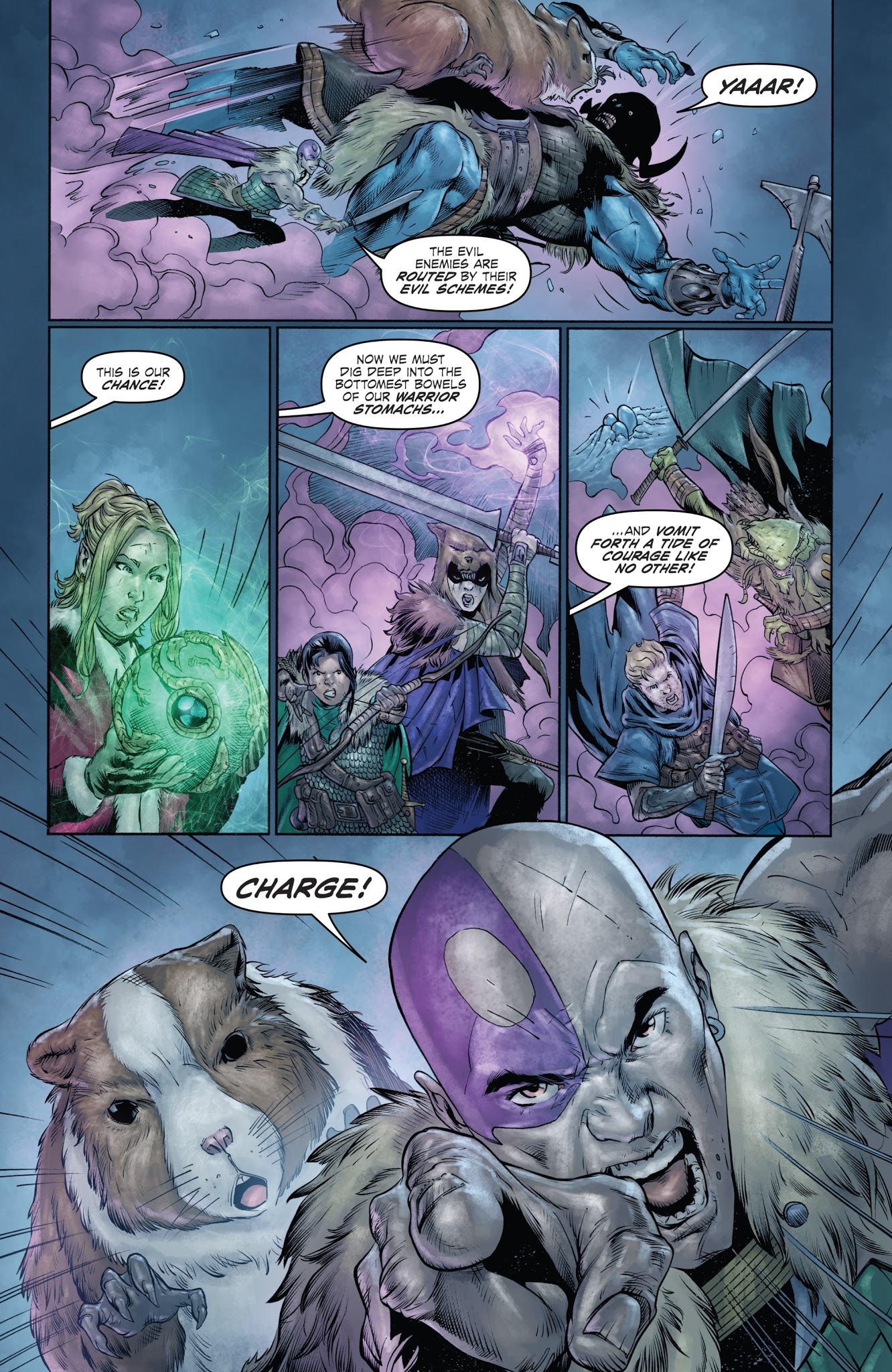 Read online Dungeons & Dragons: Frost Giant's Fury comic -  Issue #5 - 17