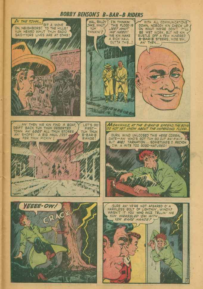 Read online Bobby Benson's B-Bar-B Riders comic -  Issue #12 - 27