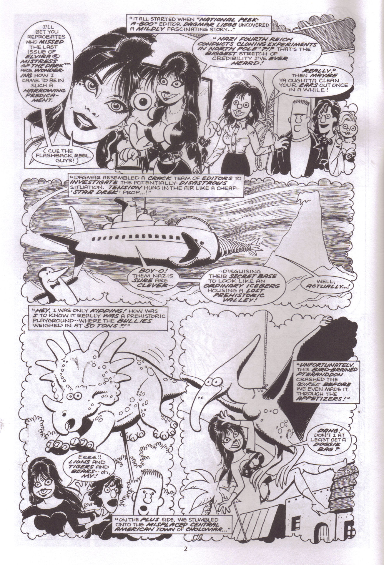 Read online Elvira, Mistress of the Dark comic -  Issue #48 - 4