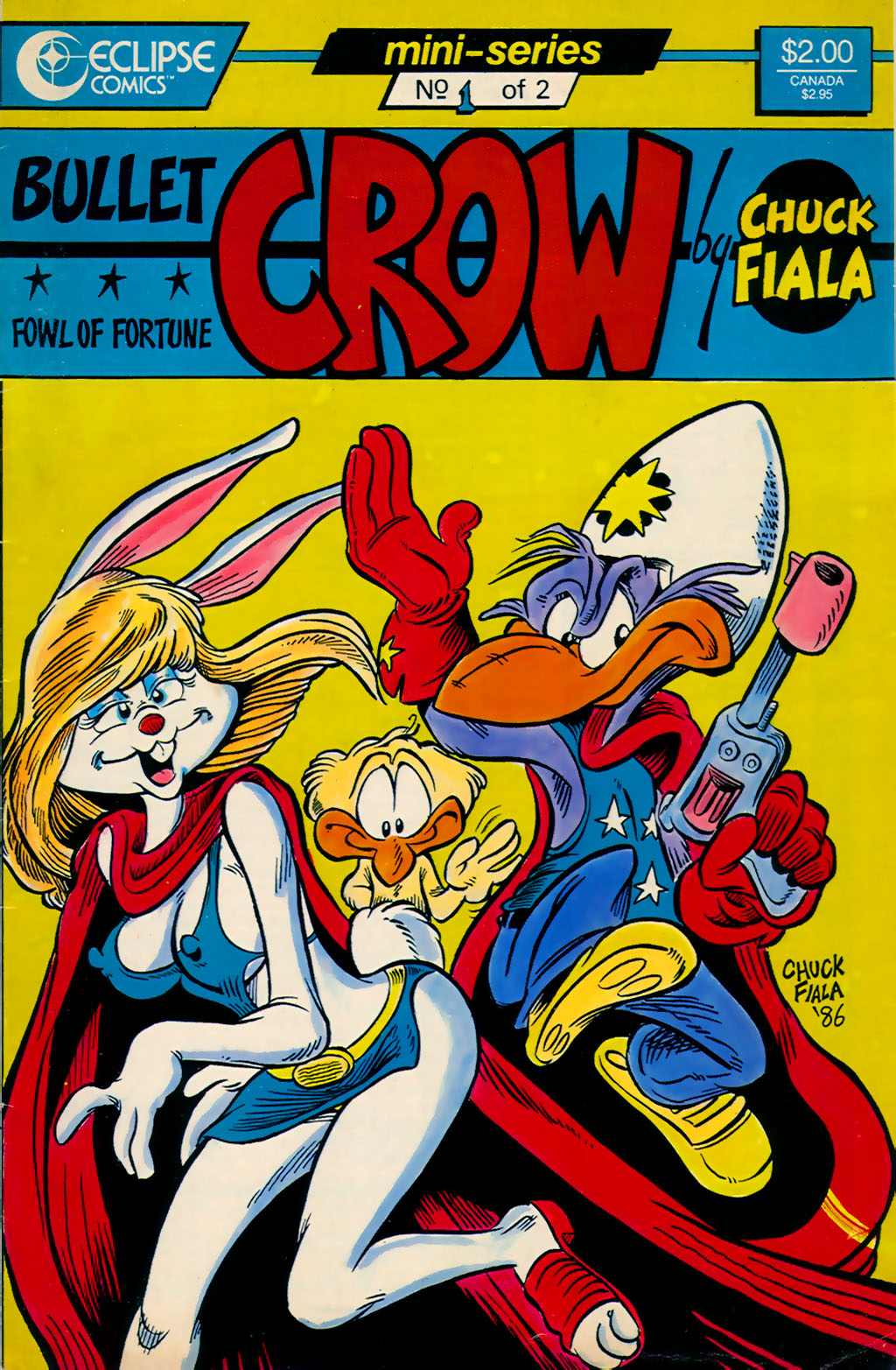Read online Bullet Crow, Fowl of Fortune comic -  Issue #1 - 1
