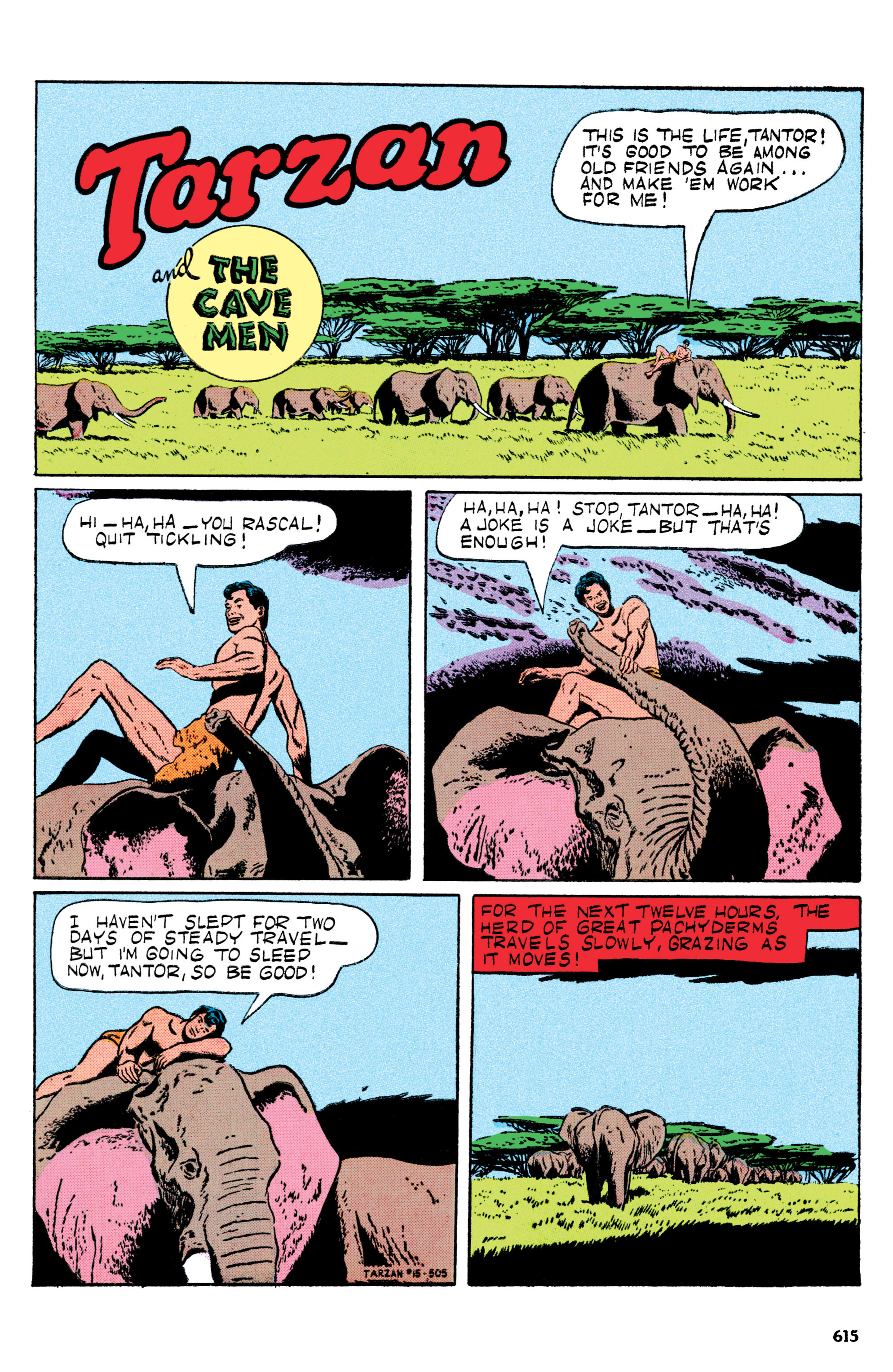 Read online Edgar Rice Burroughs Tarzan: The Jesse Marsh Years Omnibus comic -  Issue # TPB (Part 7) - 17