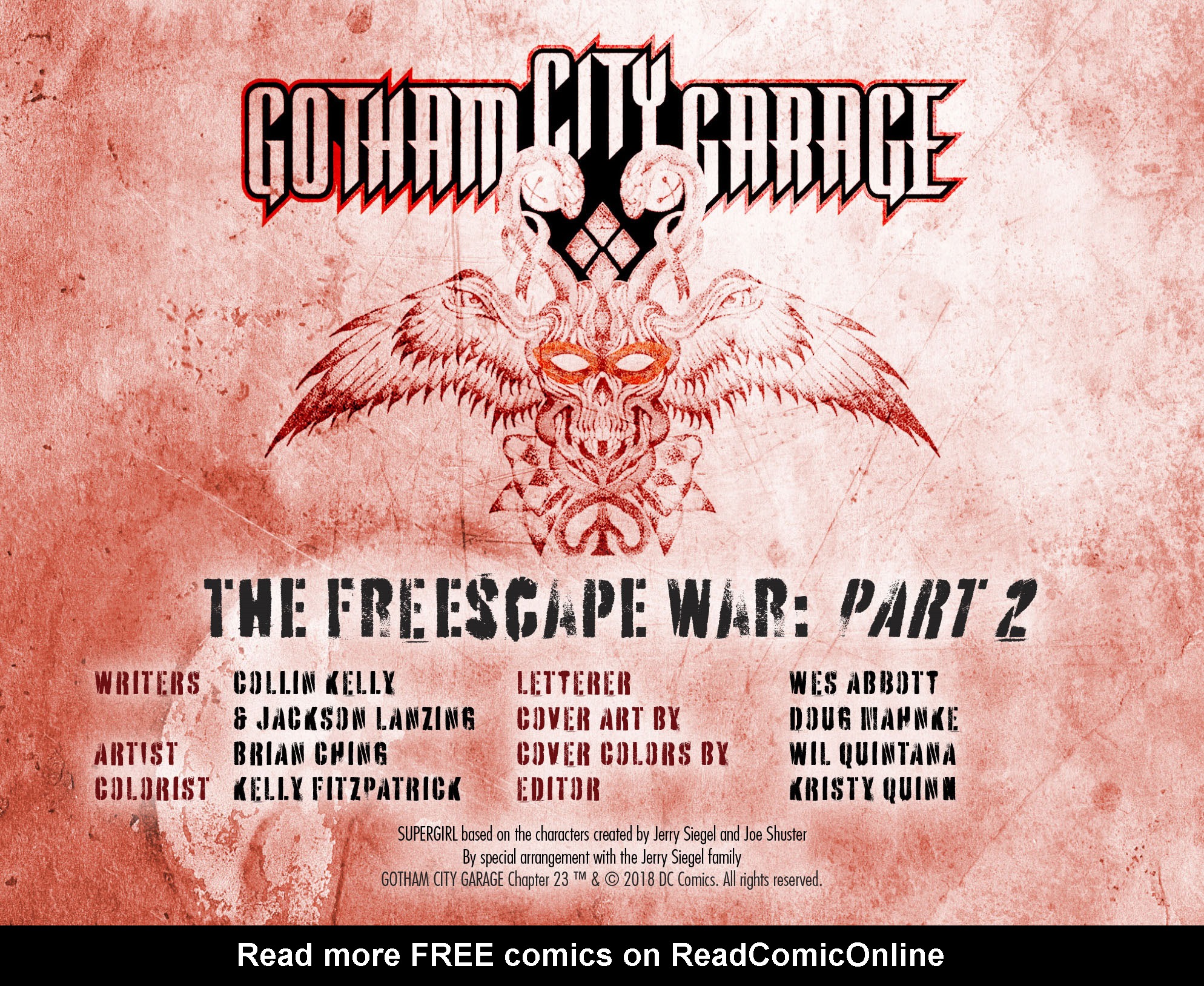 Read online Gotham City Garage comic -  Issue #23 - 2