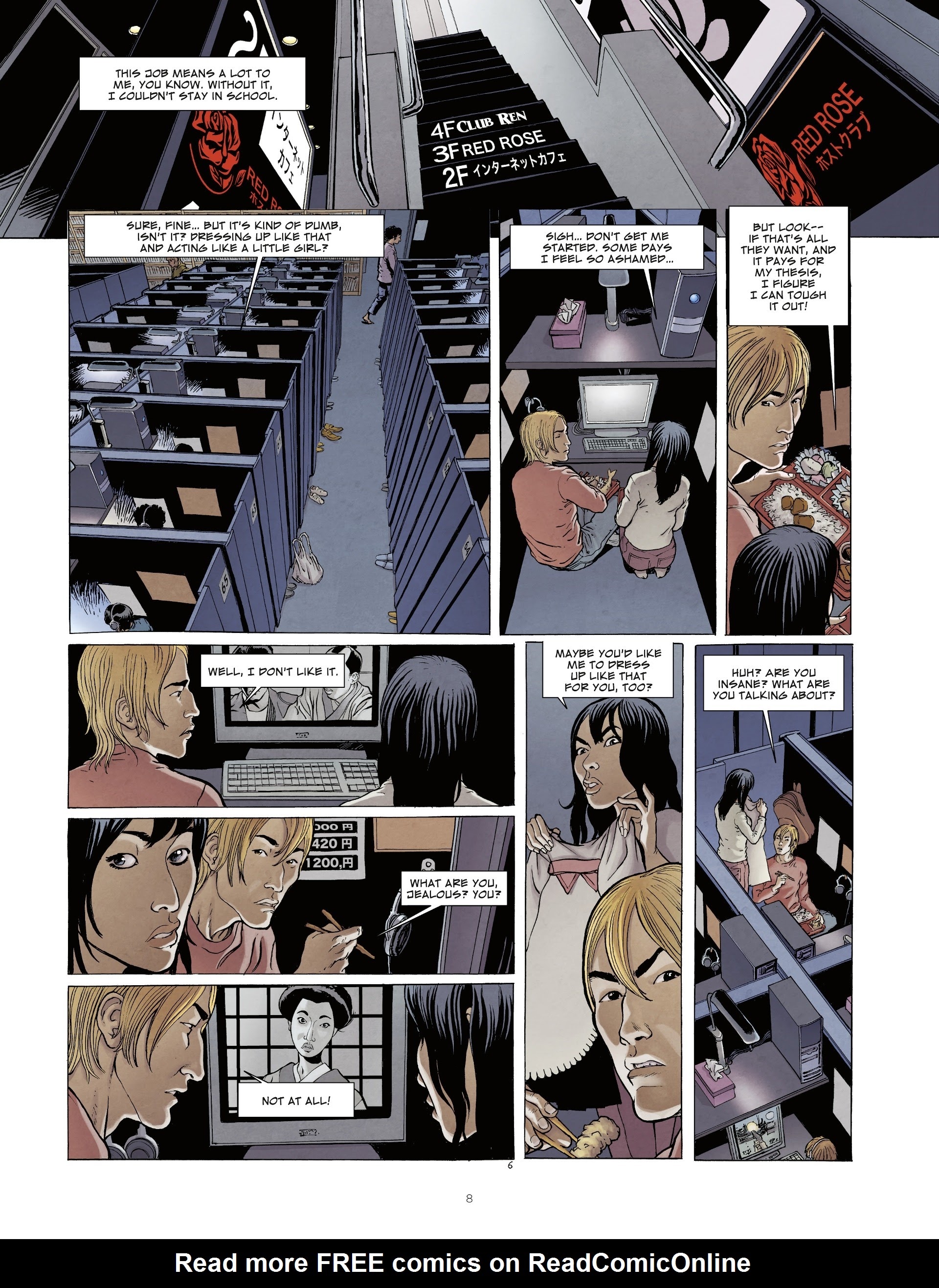 Read online Otaku Blue comic -  Issue #1 - 8