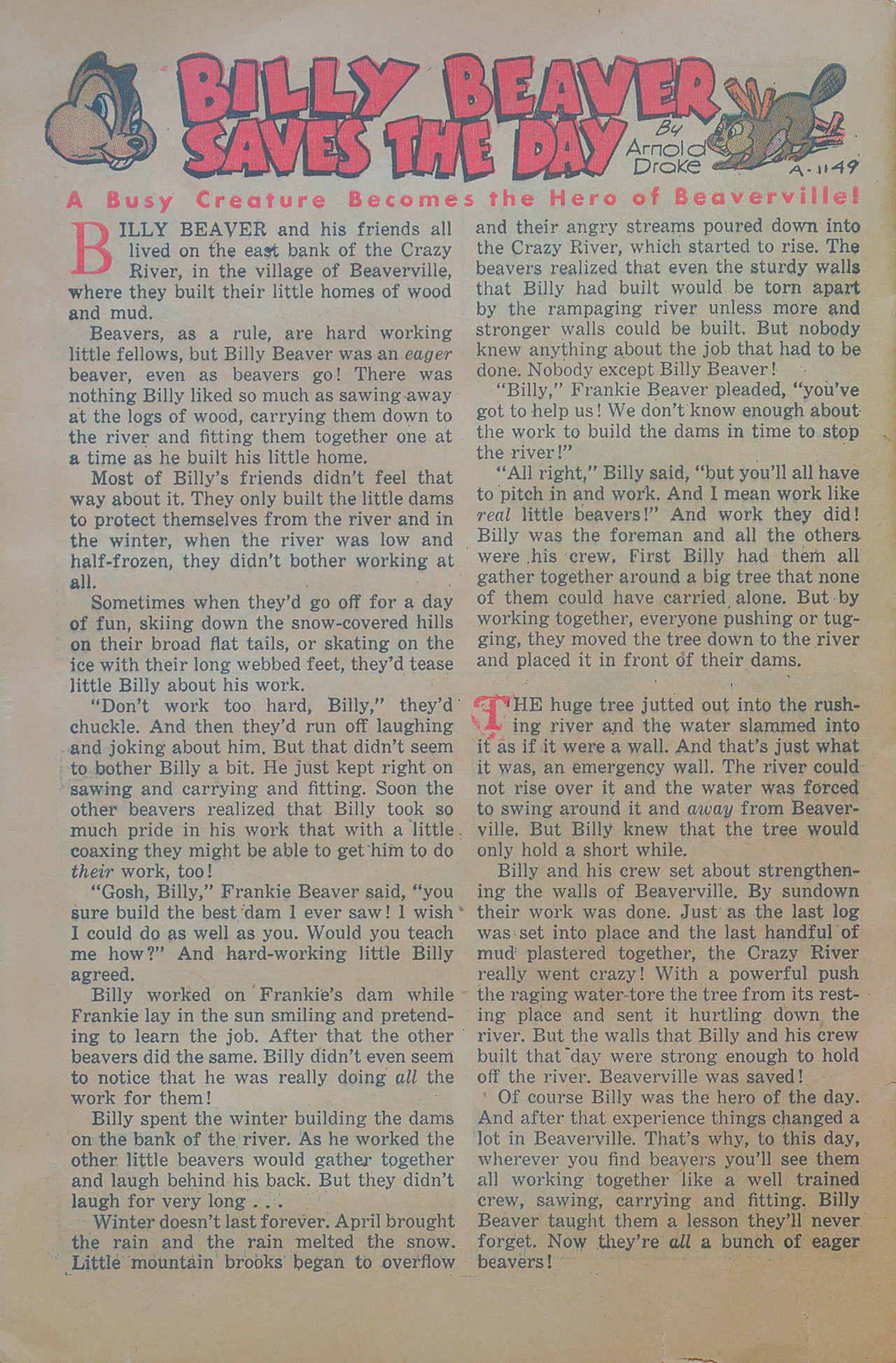 Read online Willie The Penguin comic -  Issue #1 - 32