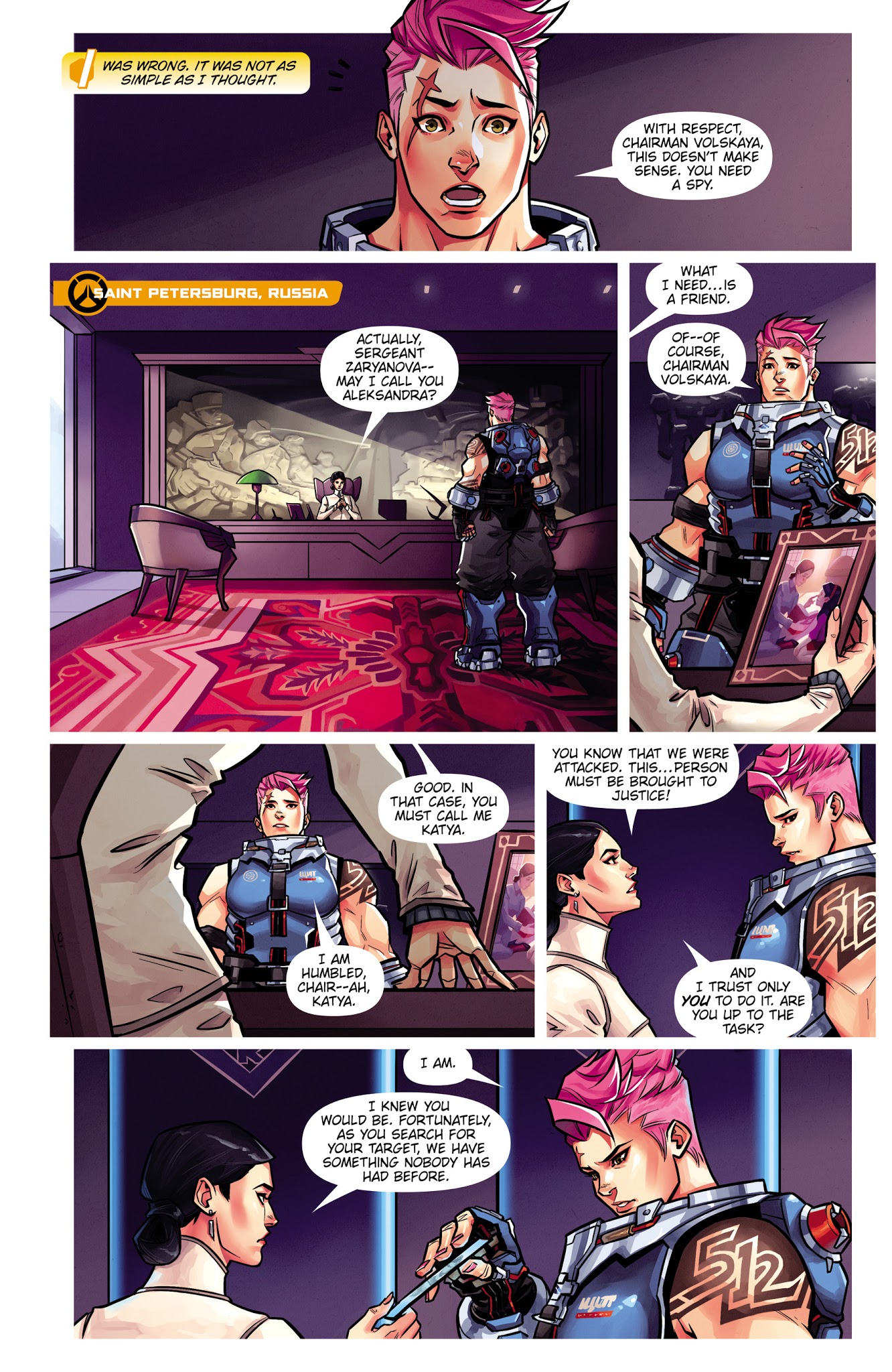 Read online Free Comic Book Day 2018 comic -  Issue # Overwatch and Black Hamme - 3