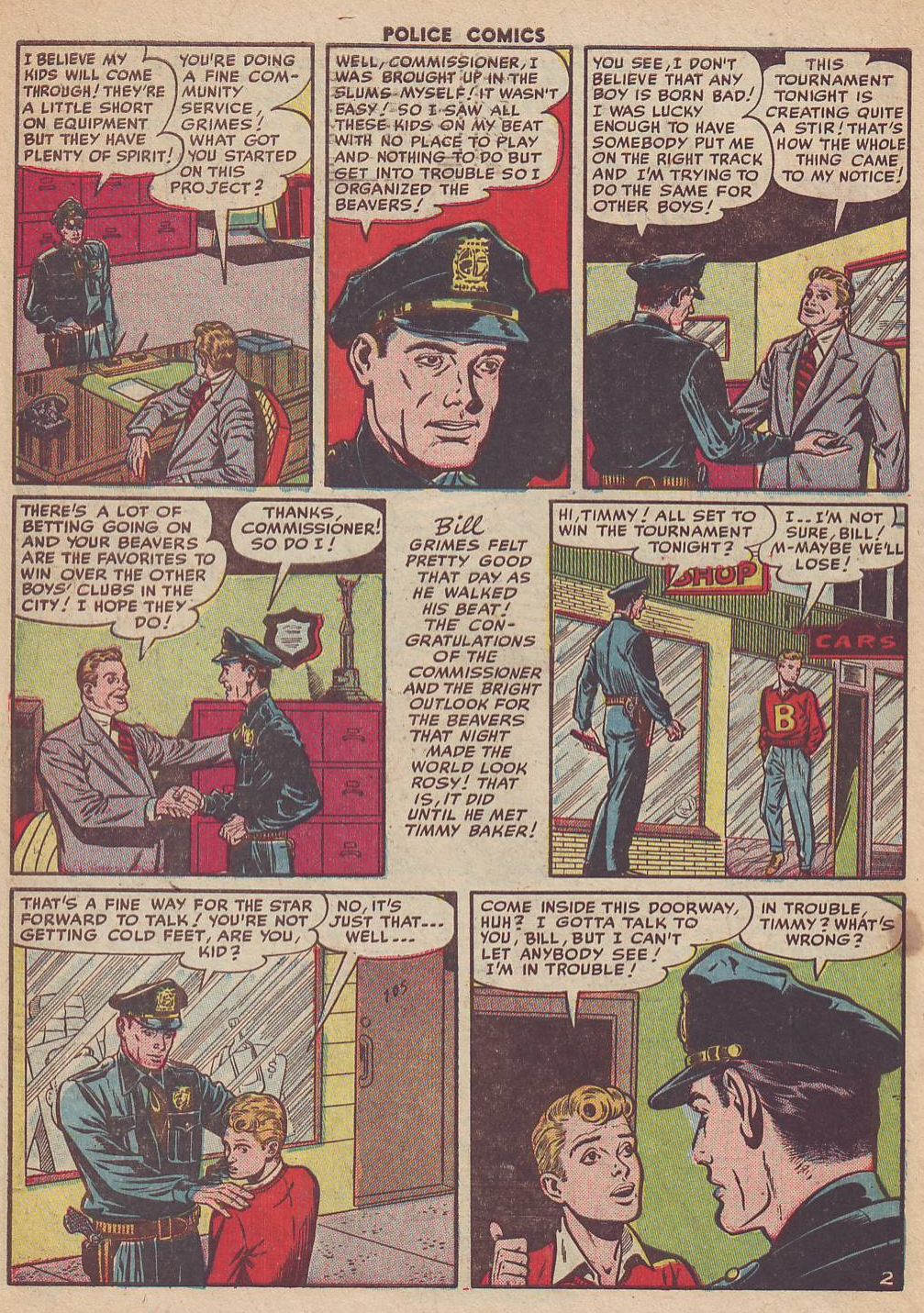 Read online Police Comics comic -  Issue #114 - 30