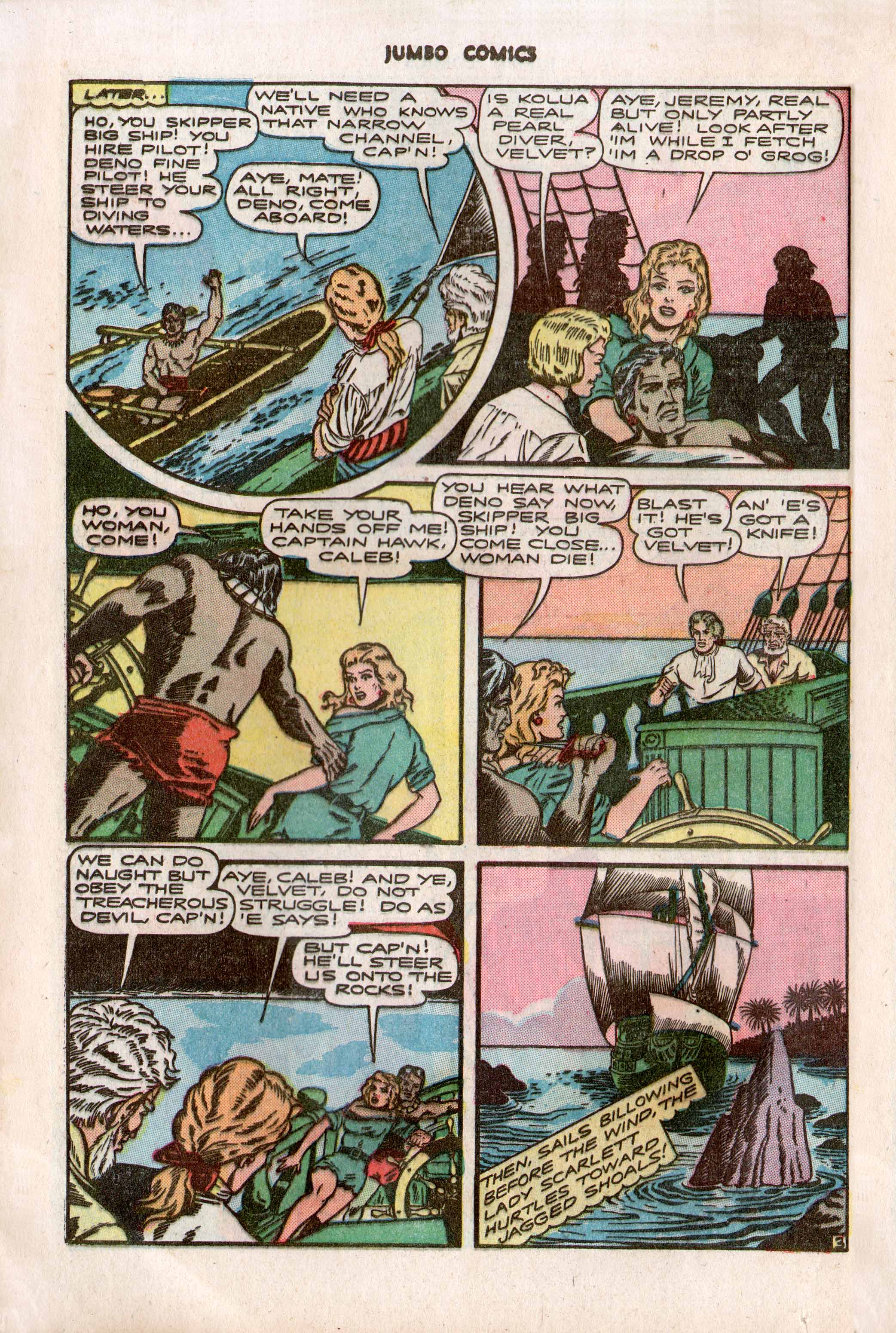Read online Jumbo Comics comic -  Issue #93 - 22