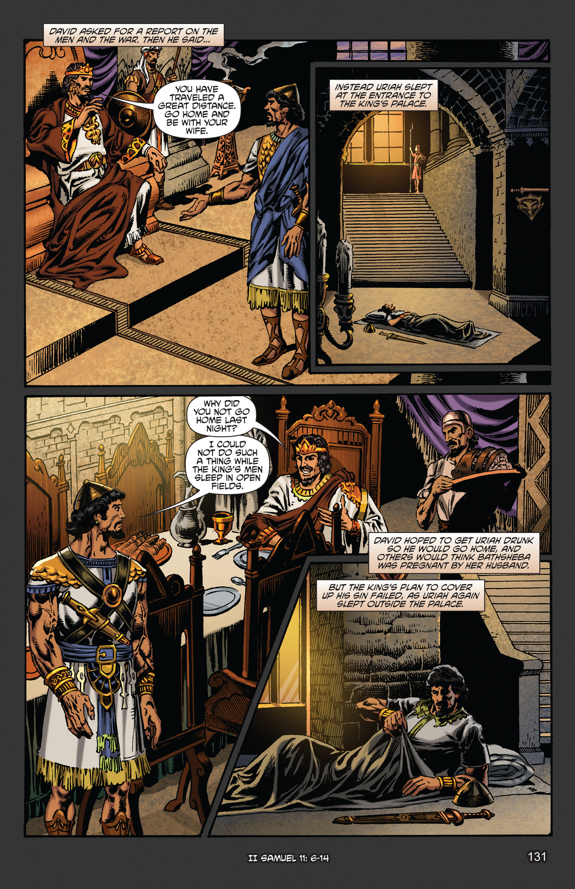 Read online The Kingstone Bible comic -  Issue #5 - 135