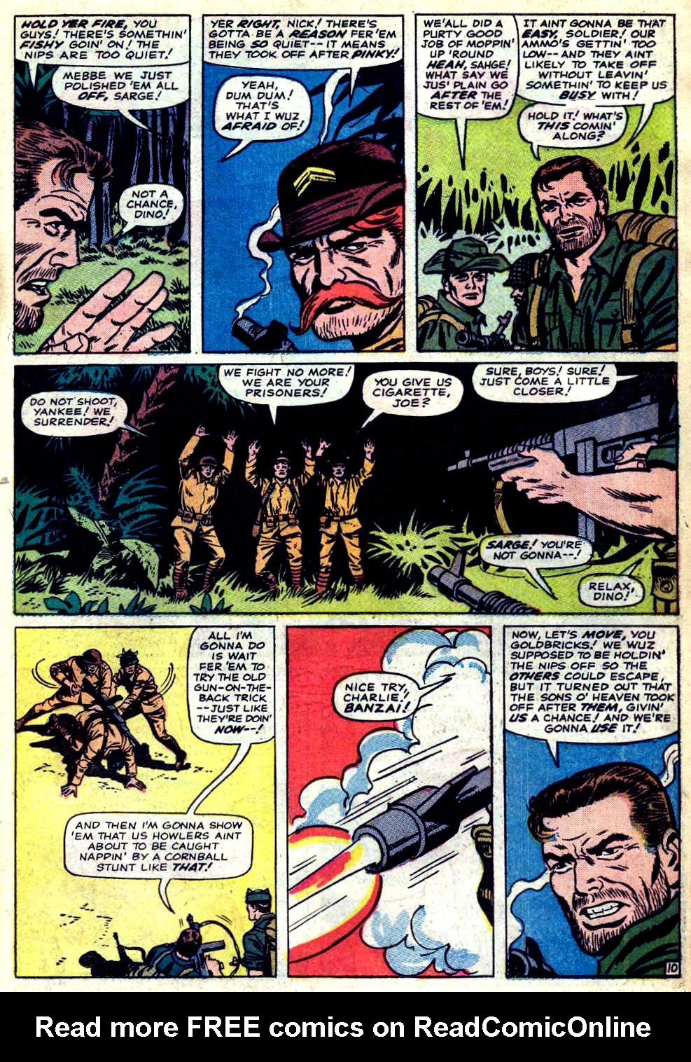 Read online Sgt. Fury comic -  Issue #23 - 15