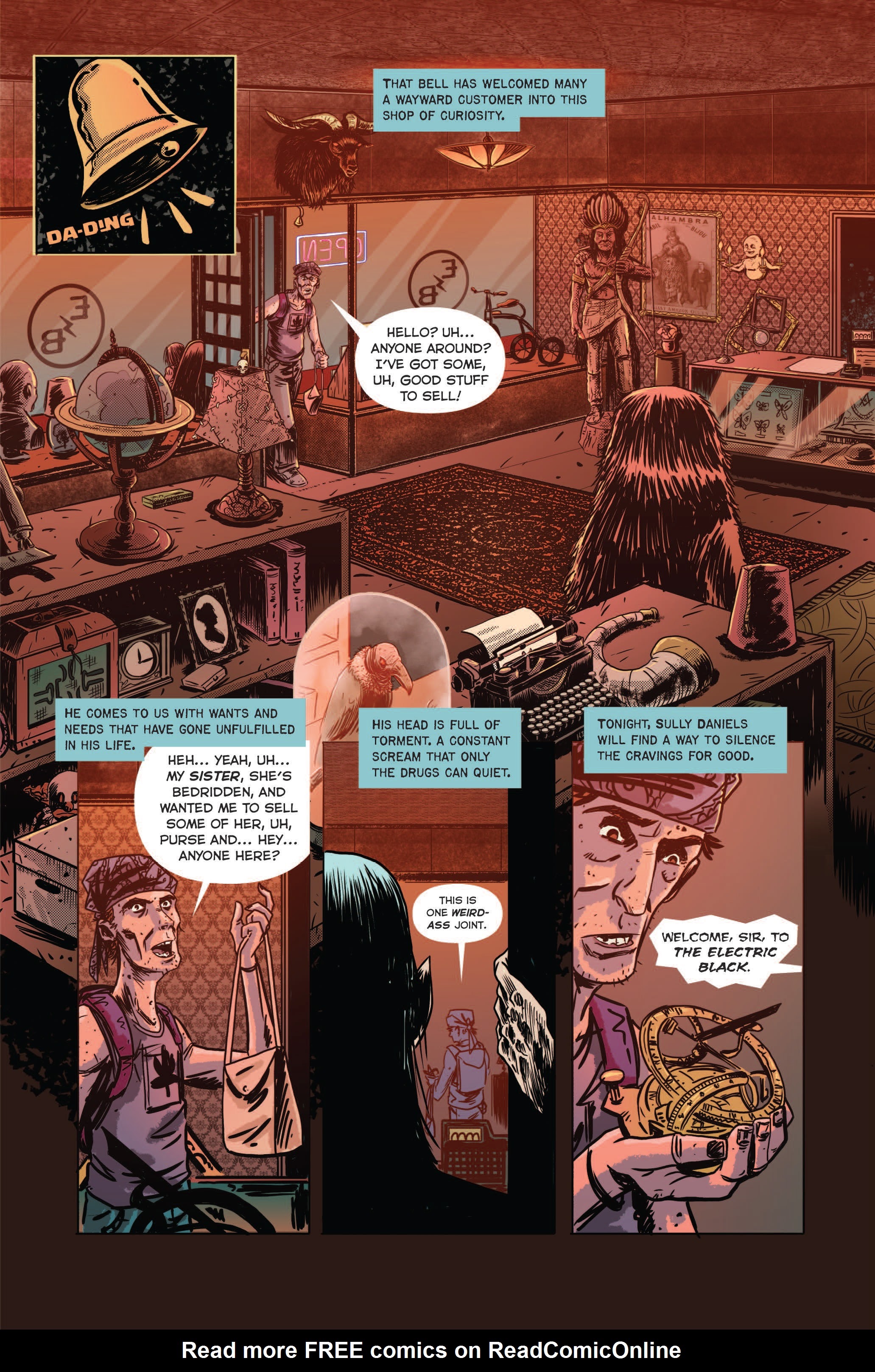 Read online The Electric Black comic -  Issue #1 - 9