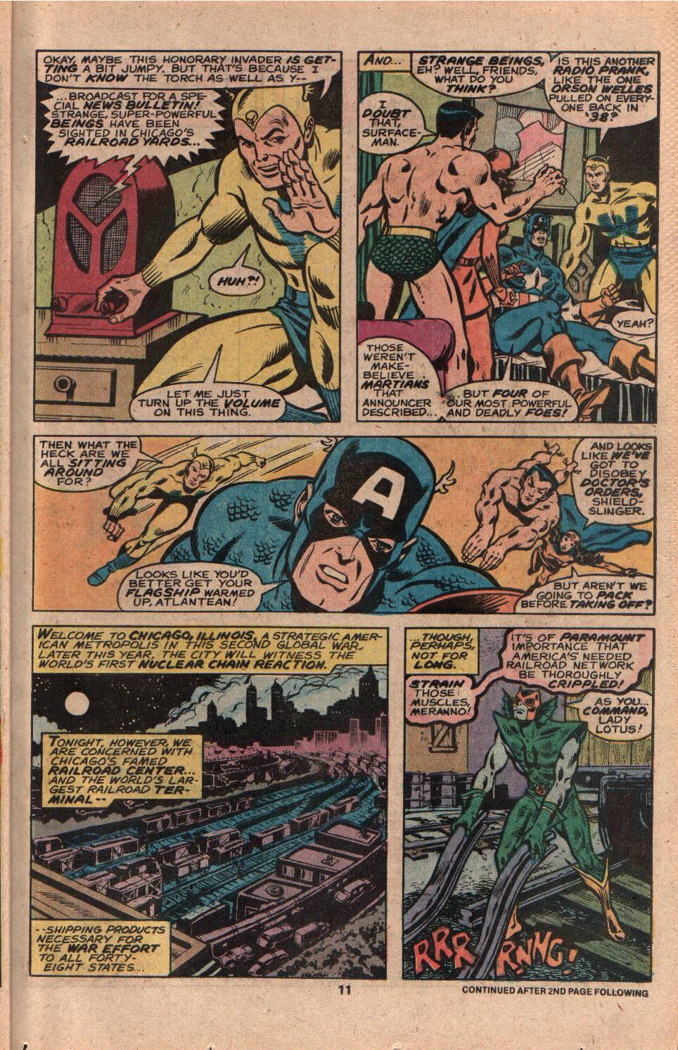 Read online The Invaders (1975) comic -  Issue #41 - 13
