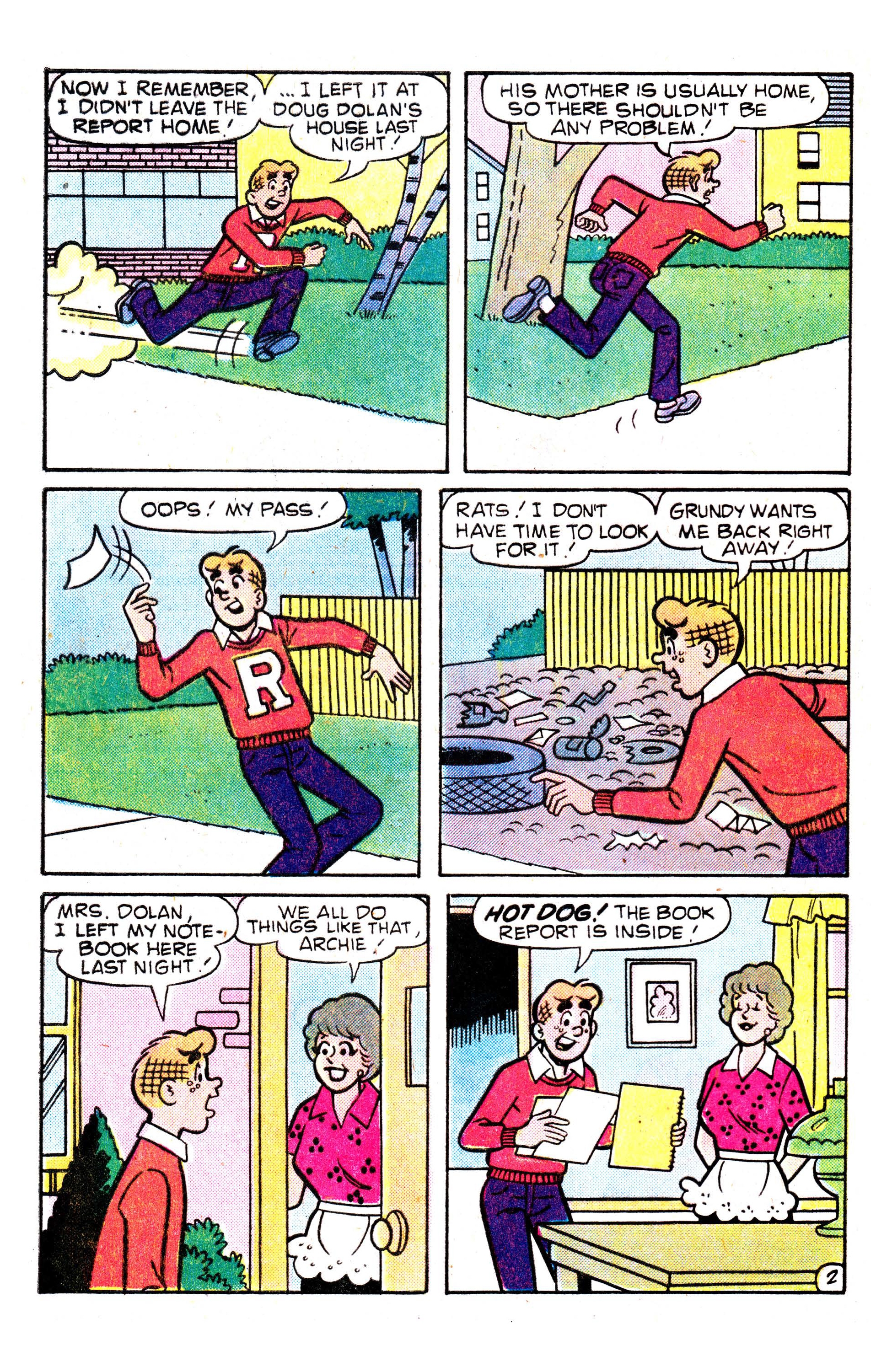 Read online Archie (1960) comic -  Issue #302 - 3
