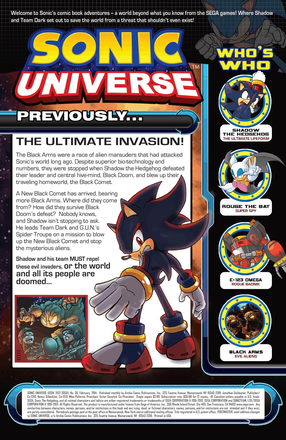 Read online Sonic Universe comic -  Issue #59 - 2