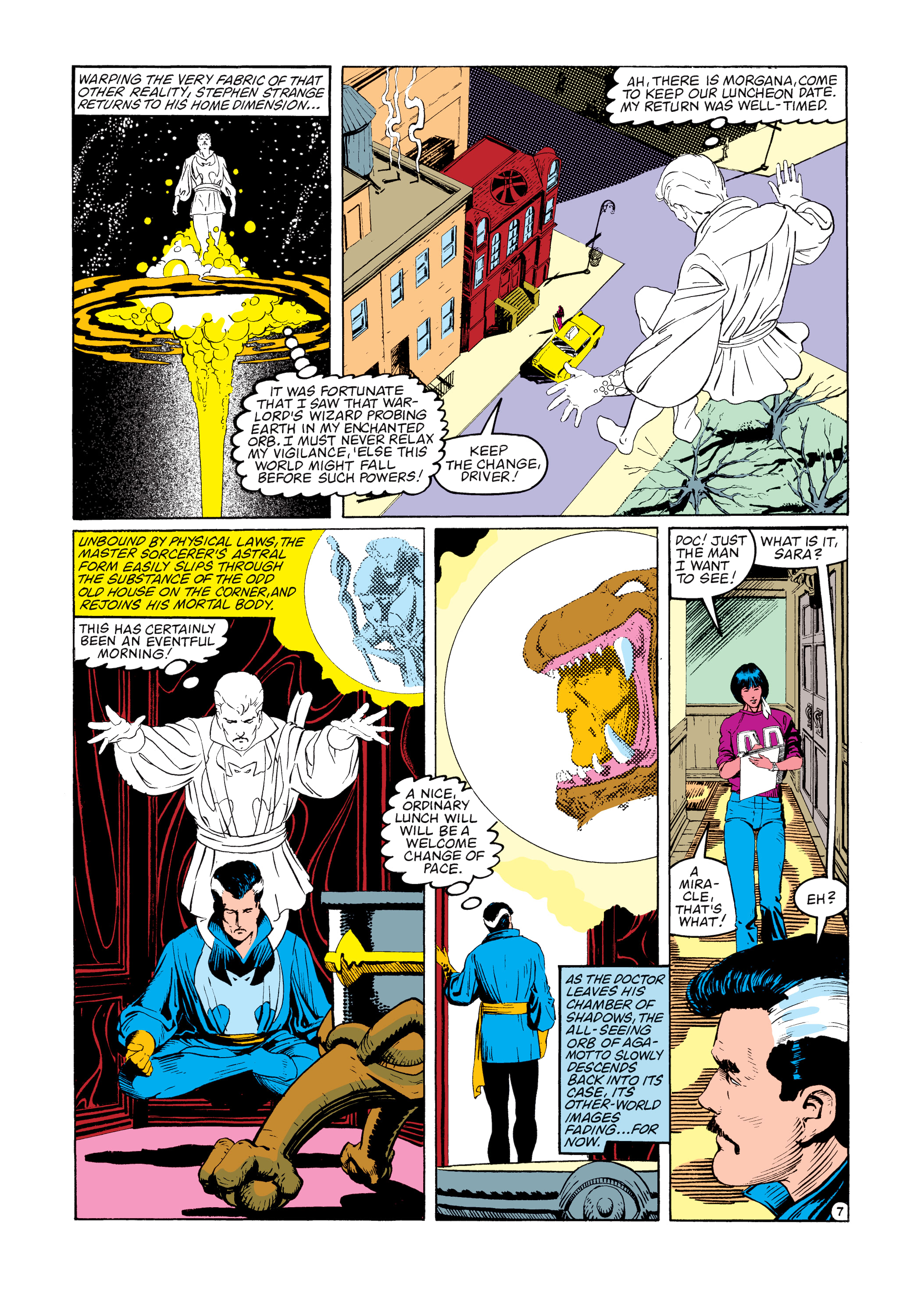 Read online Marvel Masterworks: Doctor Strange comic -  Issue # TPB 10 (Part 2) - 73