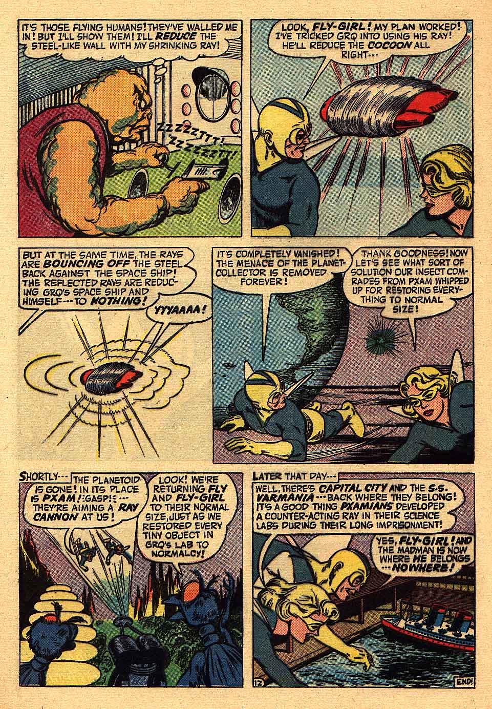 Read online Adventures of the Fly comic -  Issue #17 - 24