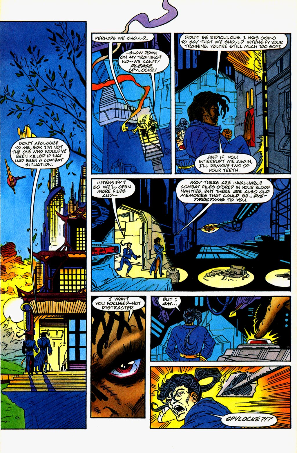 Read online Rai (1992) comic -  Issue #31 - 8
