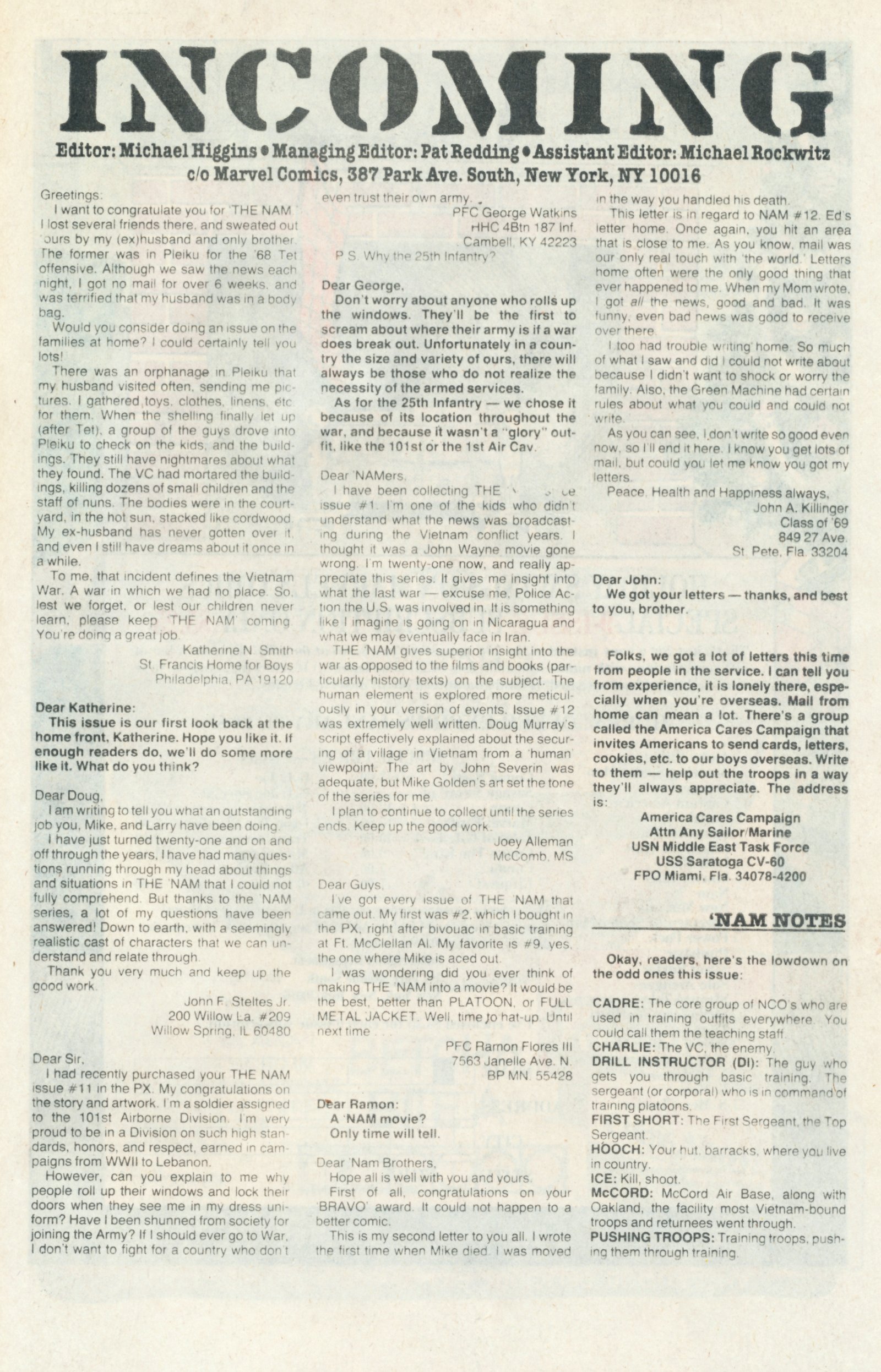 Read online The 'Nam comic -  Issue #15 - 32