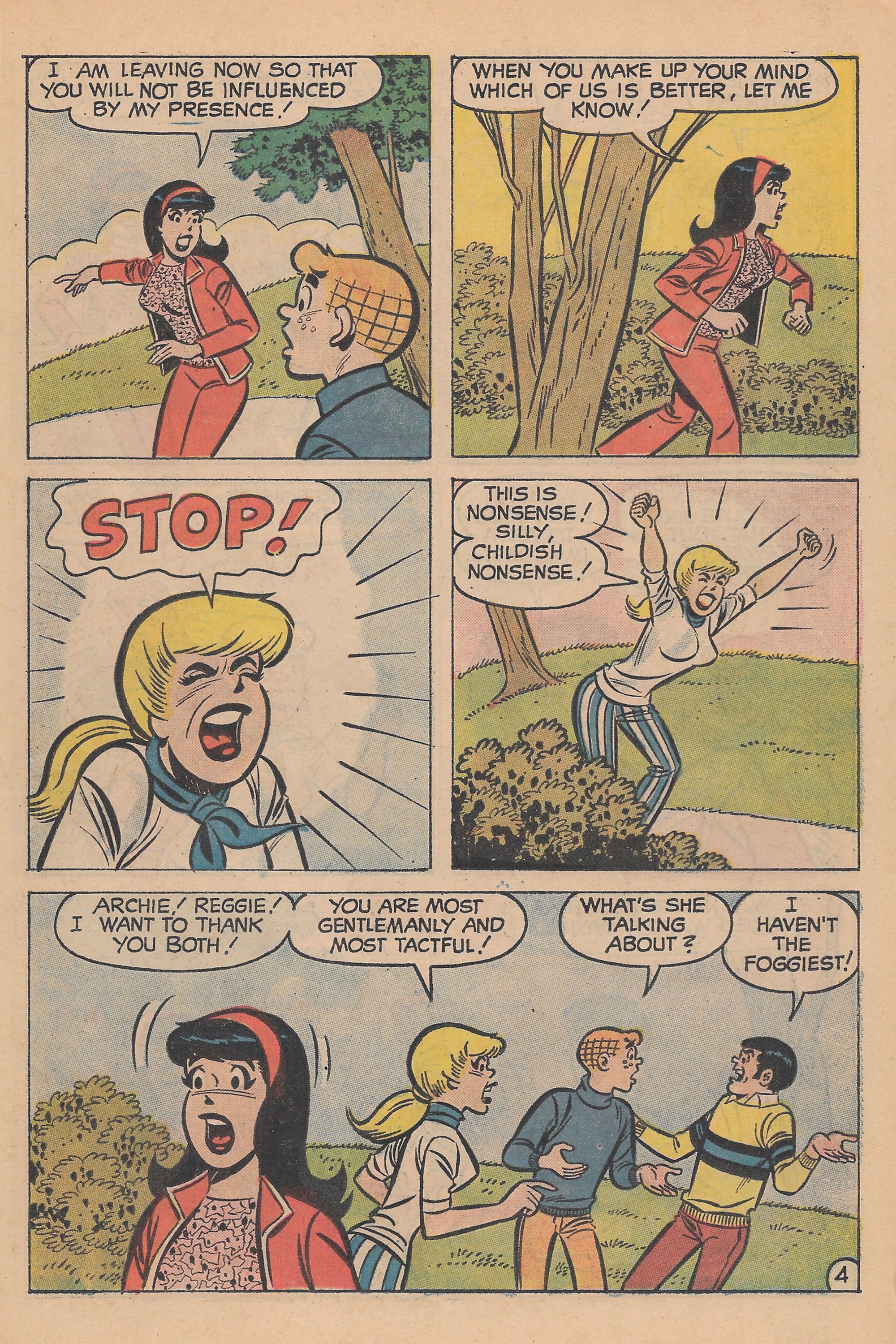 Read online Reggie and Me (1966) comic -  Issue #65 - 23