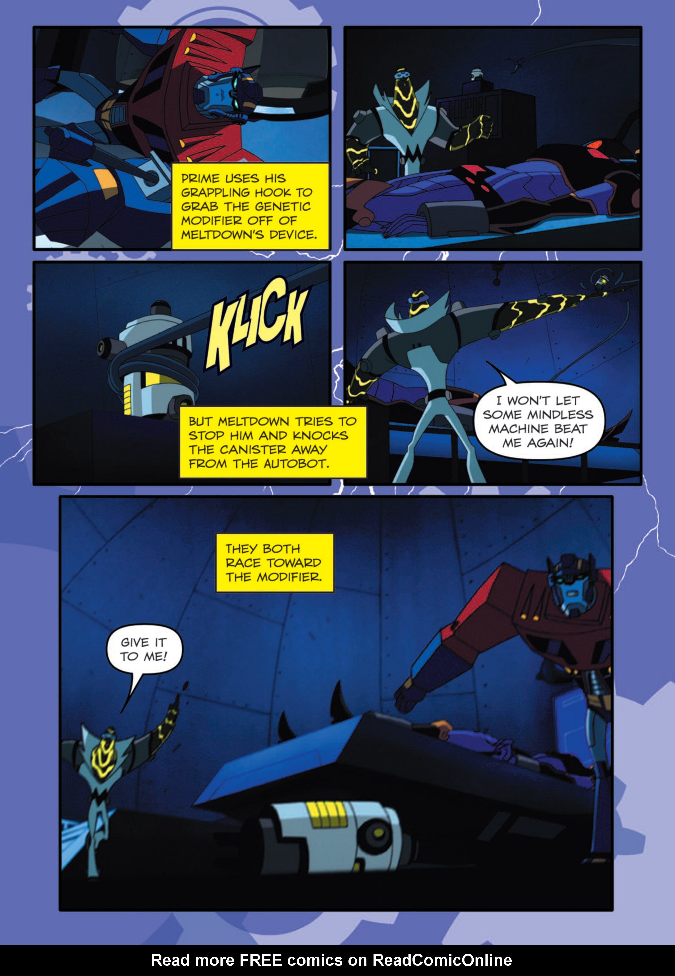 Read online Transformers Animated comic -  Issue #12 - 59