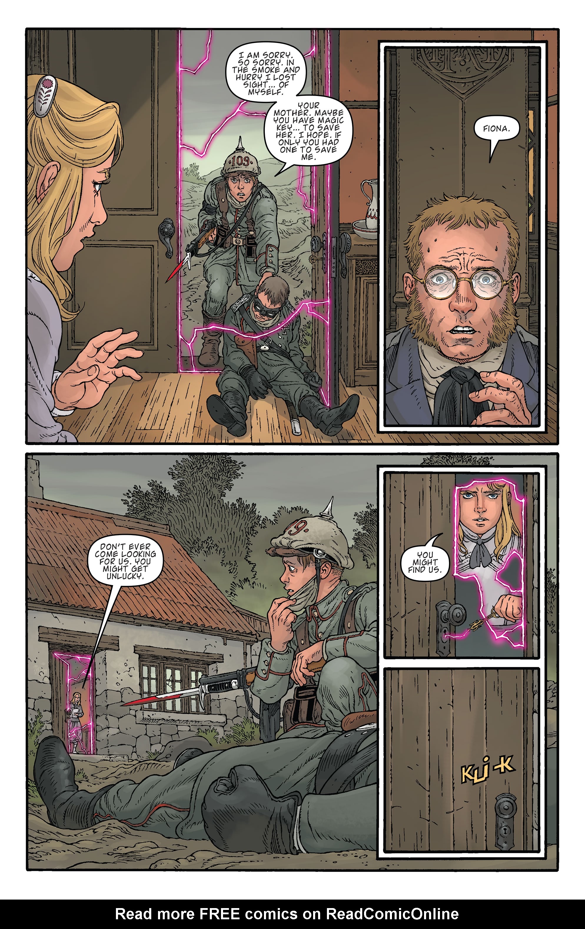 Read online Locke & Key: ...In Pale Battalions Go… comic -  Issue #3 - 18