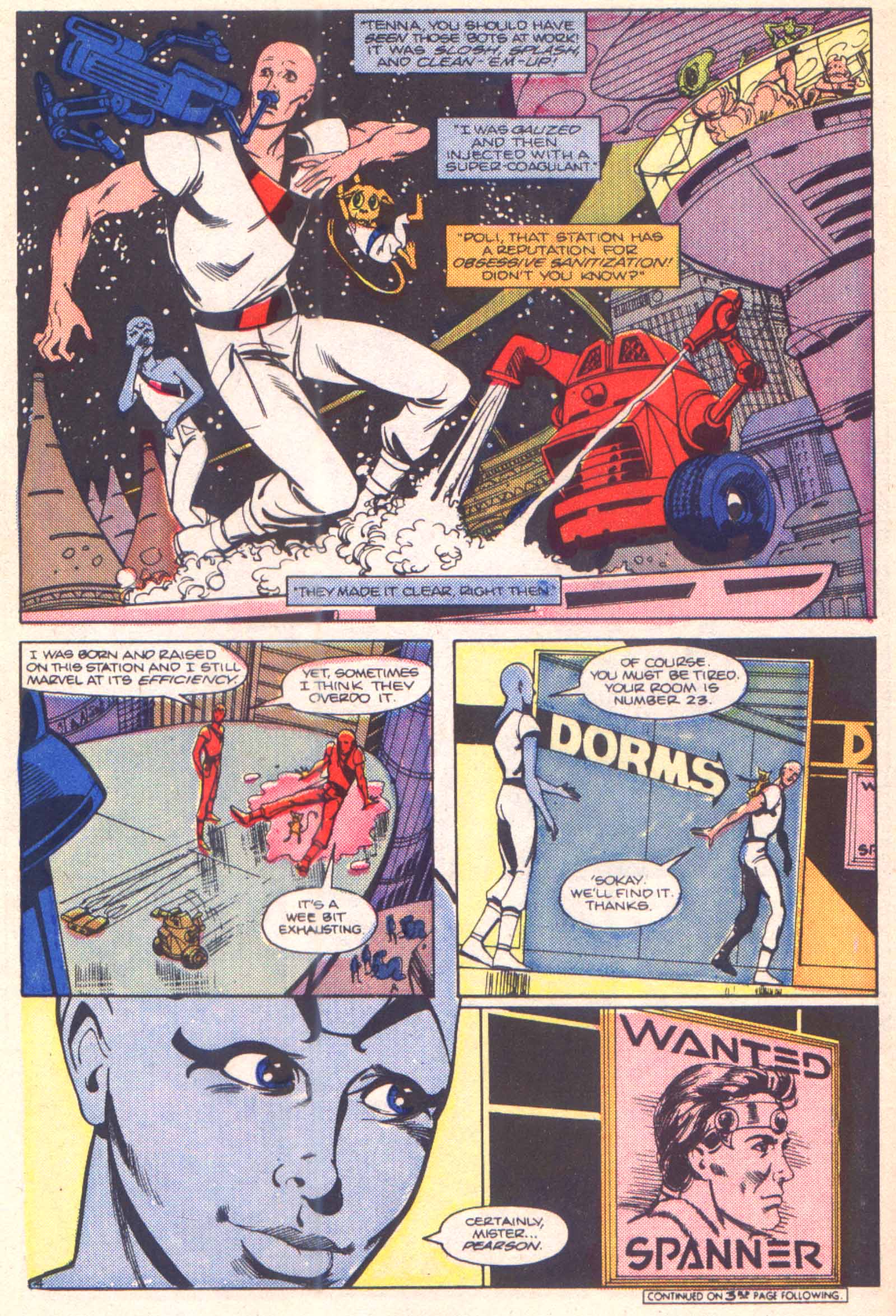 Read online Spanner's Galaxy comic -  Issue #4 - 5