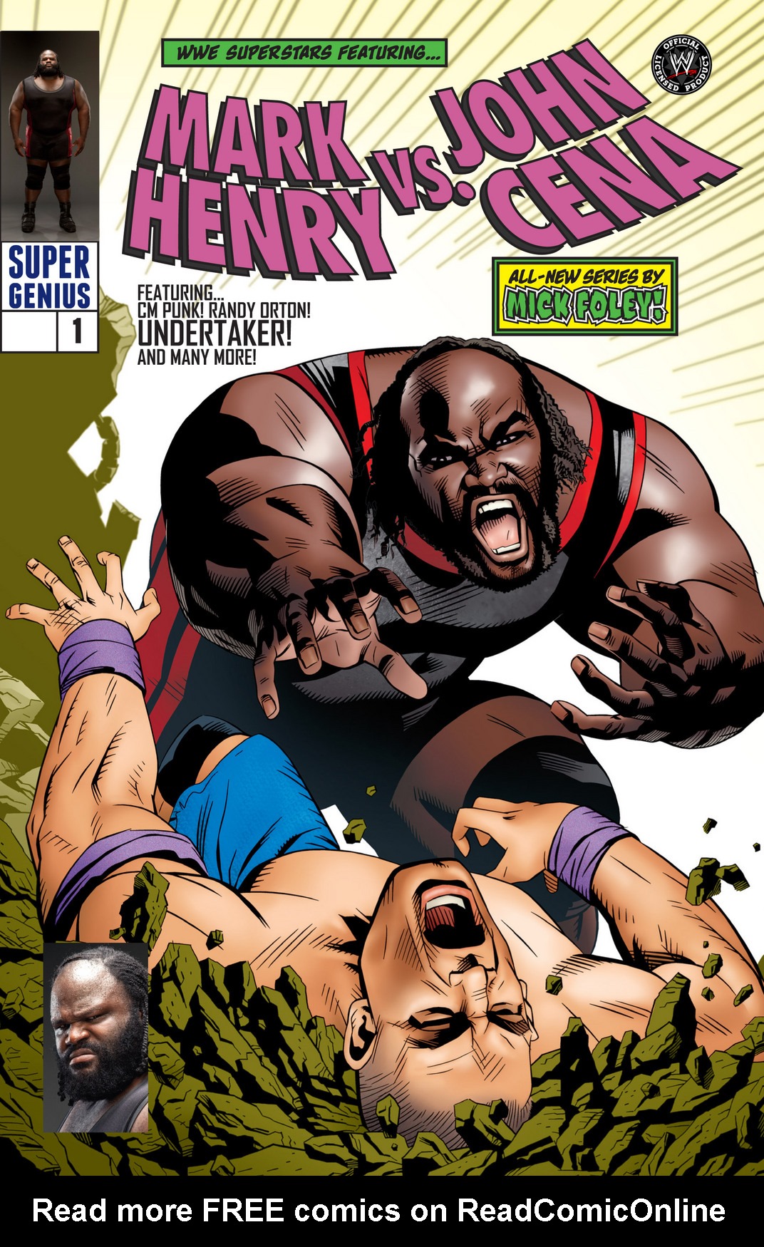 Read online WWE Superstars comic -  Issue #1 - 36