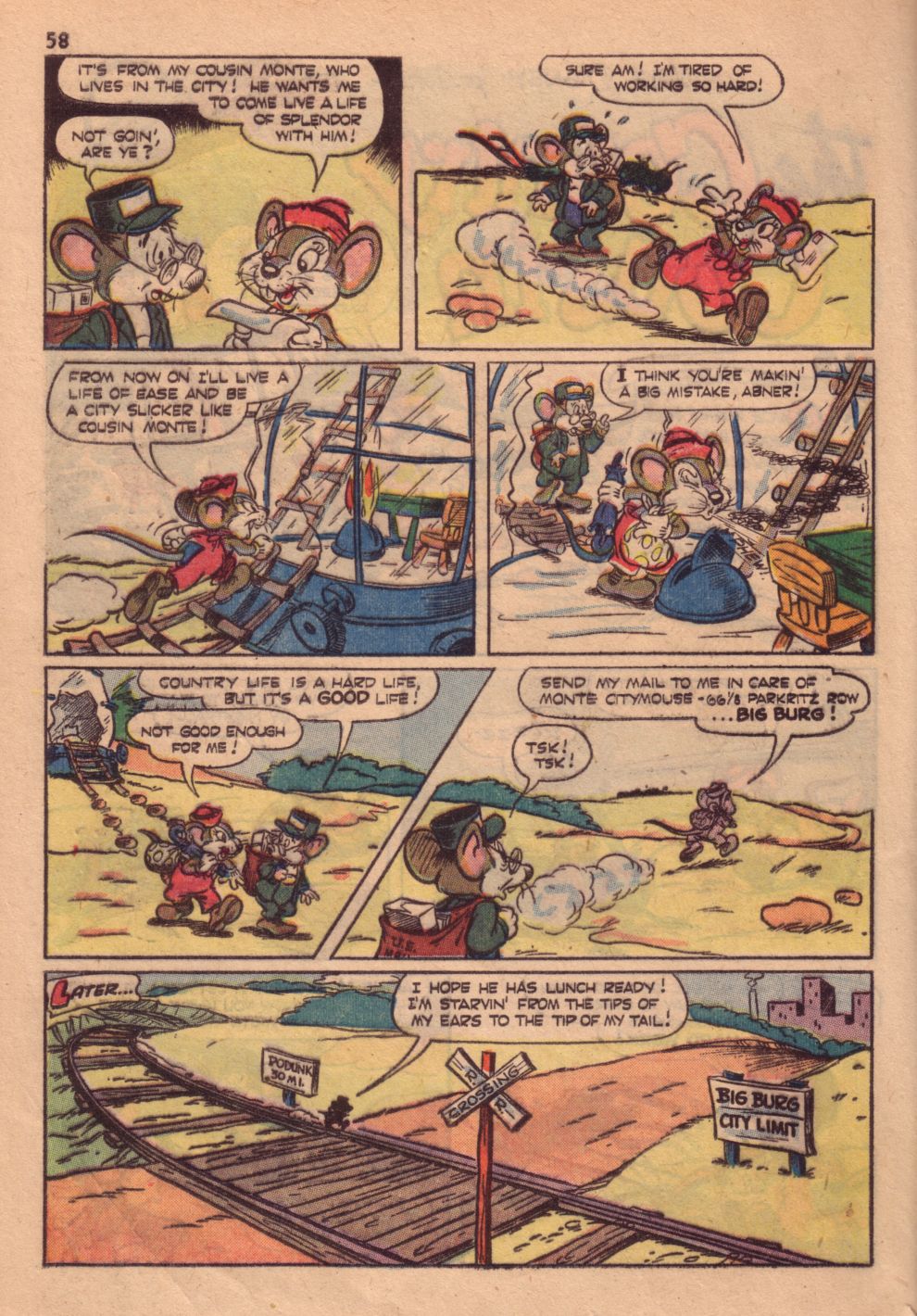 Read online Walt Disney's Silly Symphonies comic -  Issue #4 - 60